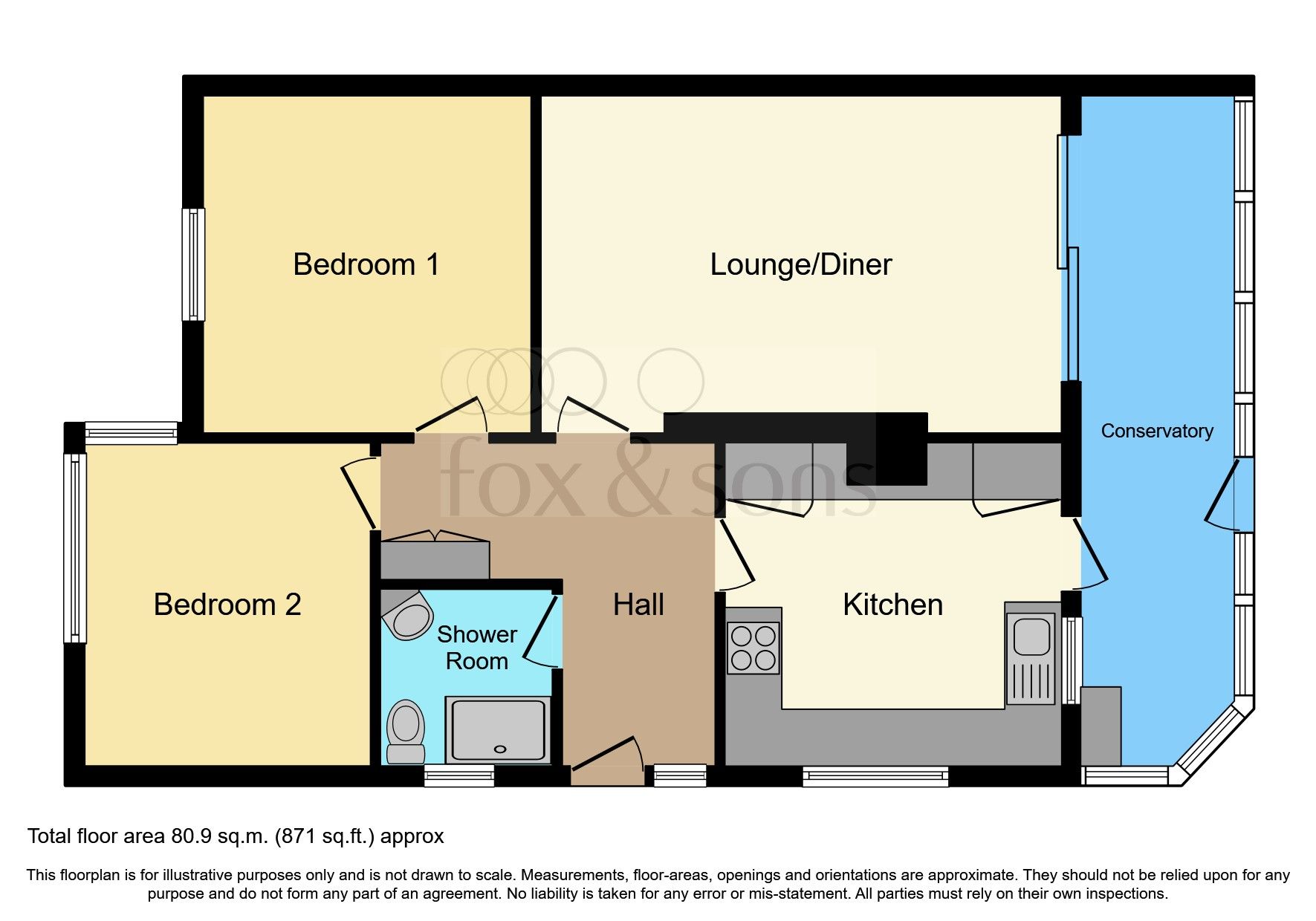 2 bed semidetached bungalow for sale in Stradbrook, Gosport PO13 Zoopla