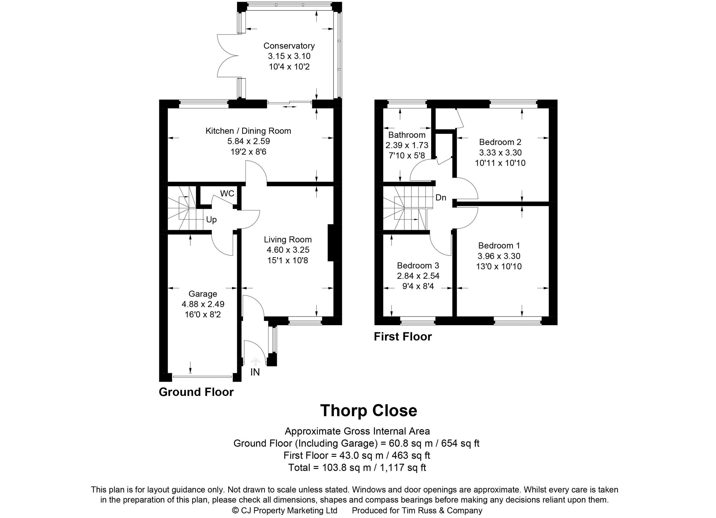 3 bed semidetached house for sale in Thorp Close, Aylesbury HP21 Zoopla