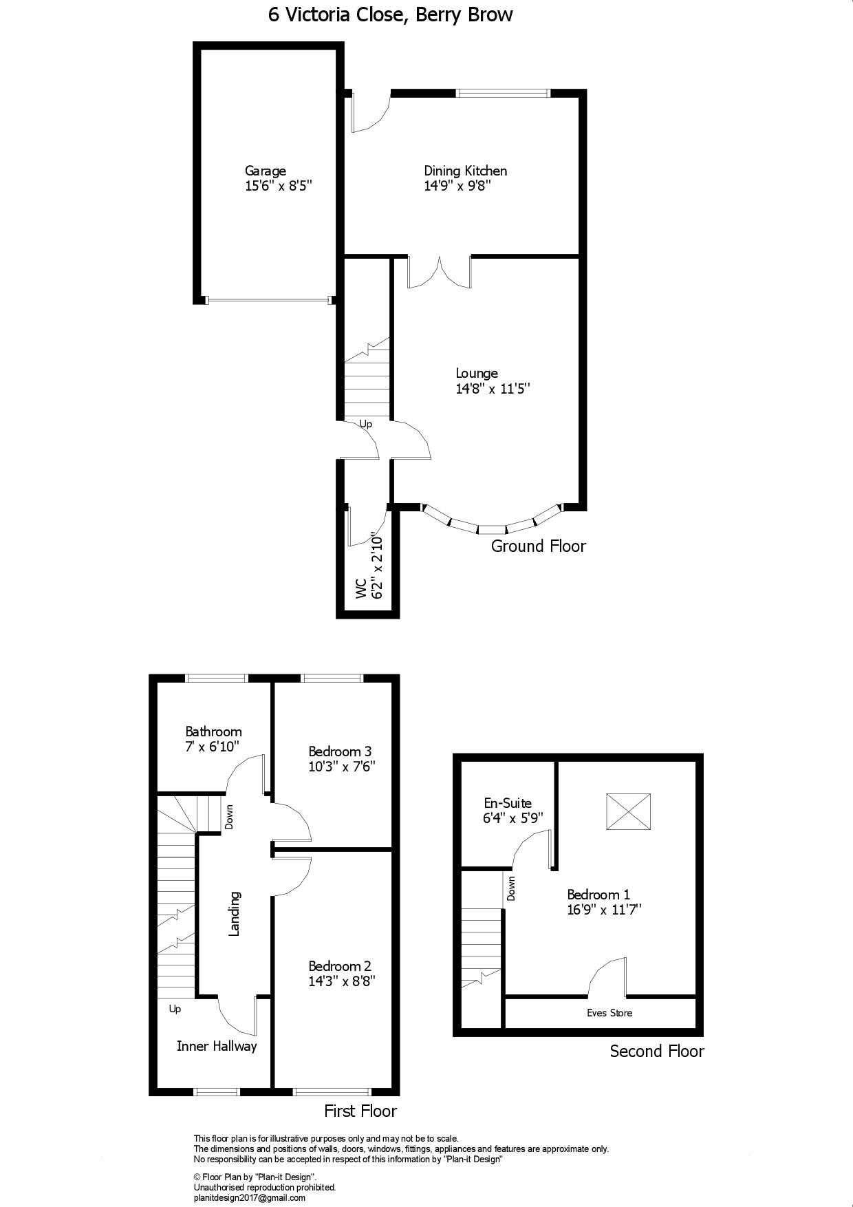 3 bed detached house for sale in Victoria Close, Berry Brow