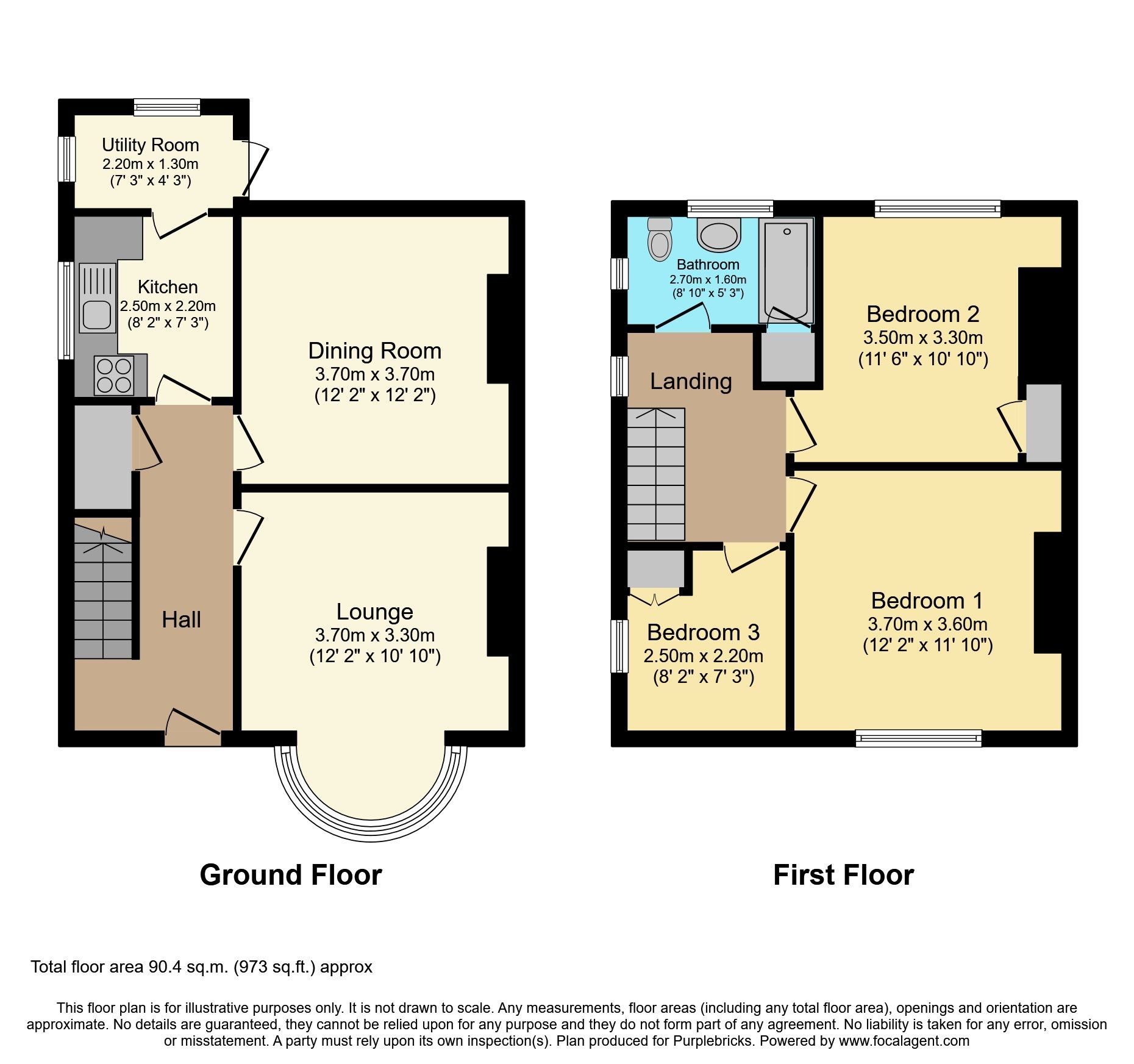 3 bed semidetached house for sale in Front Street, Pity Me DH1 Zoopla