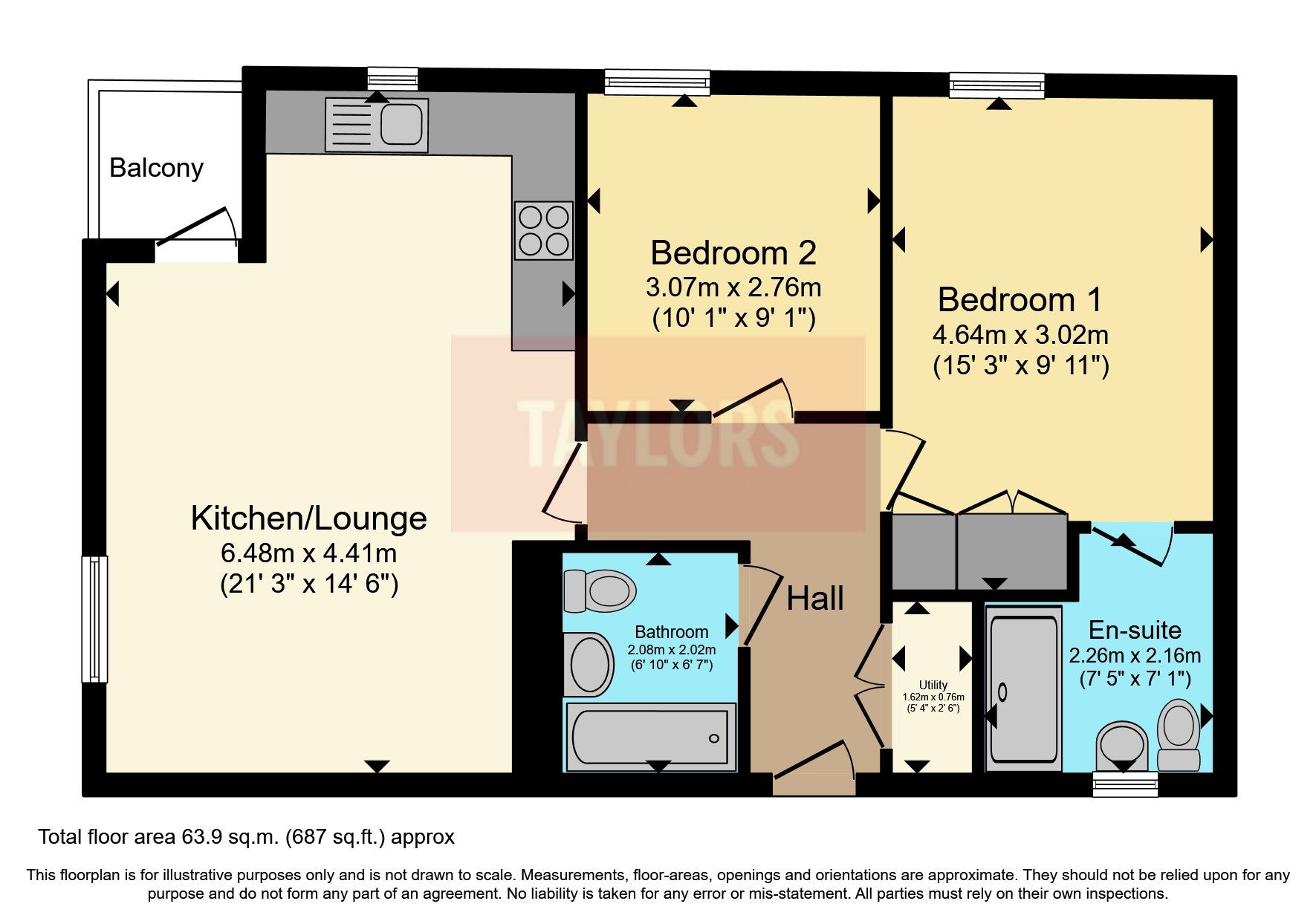 2 bed flat for sale in Apollo Avenue, Fairfields, Milton Keynes MK11