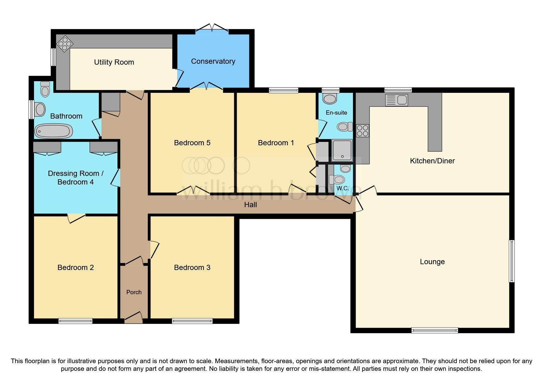 5 bed detached bungalow for sale in Lanham Green, Cressing, Braintree