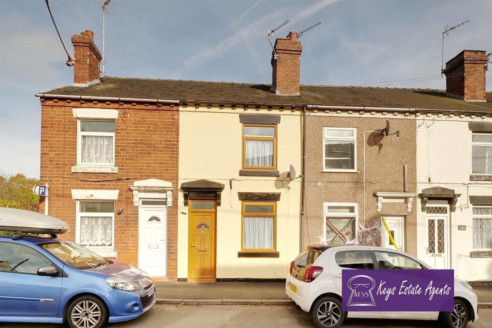 2 bed terraced house for sale in Uttoxeter Road, Blythe Bridge, Stoke