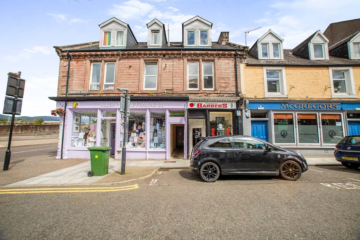 1 bed flat for sale in Primrose Street, Alloa, Clackmannanshire FK10
