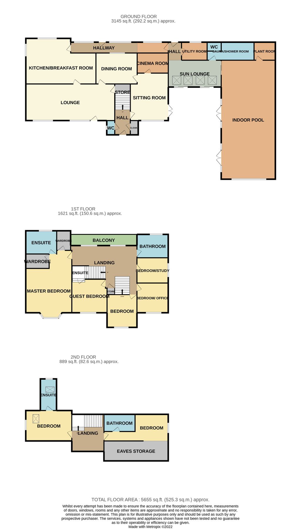 5 bed detached house for sale in Cliff Road, Crigglestone, Wakefield