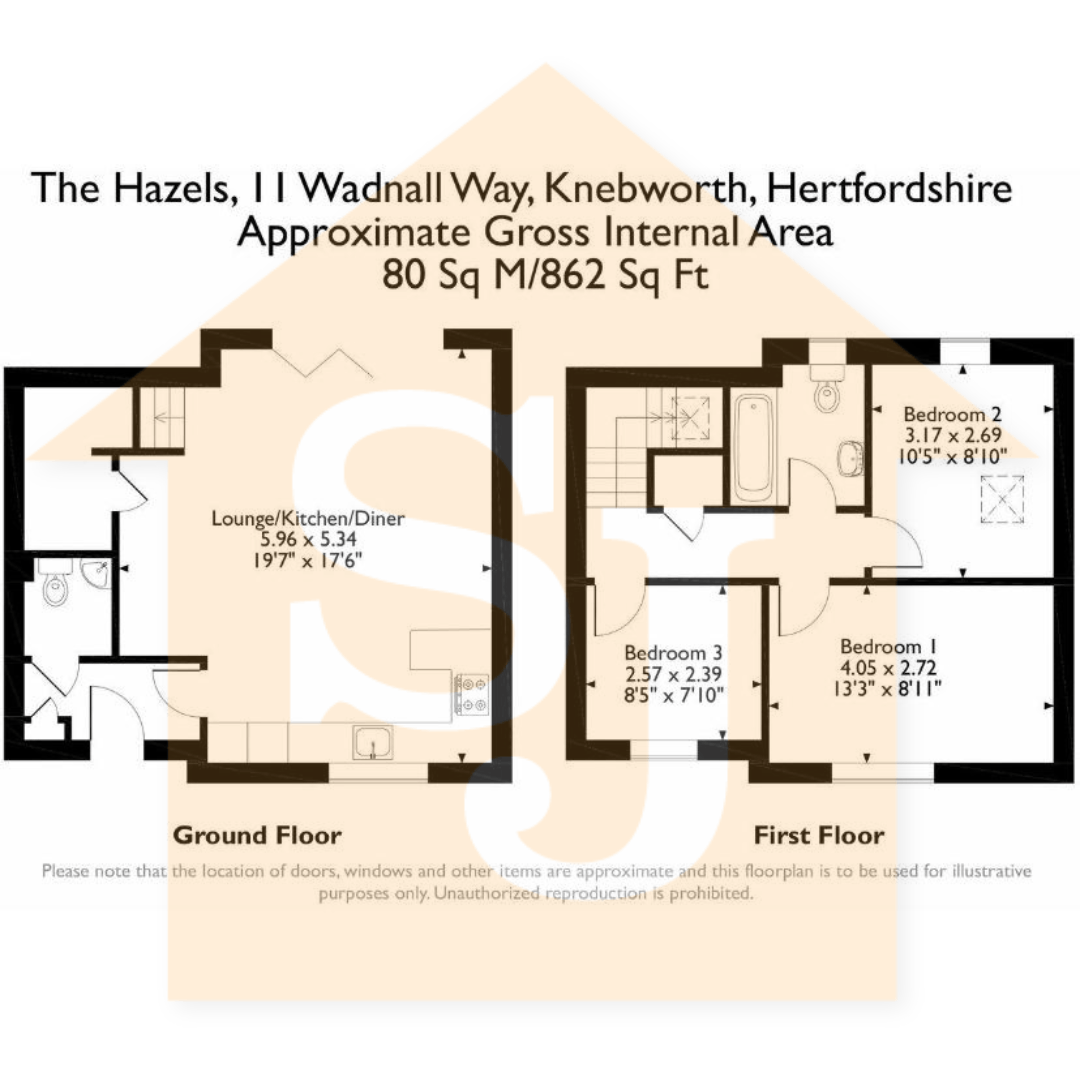 New home, 3 bed linkdetached house for sale in Wadnall Way, Knebworth