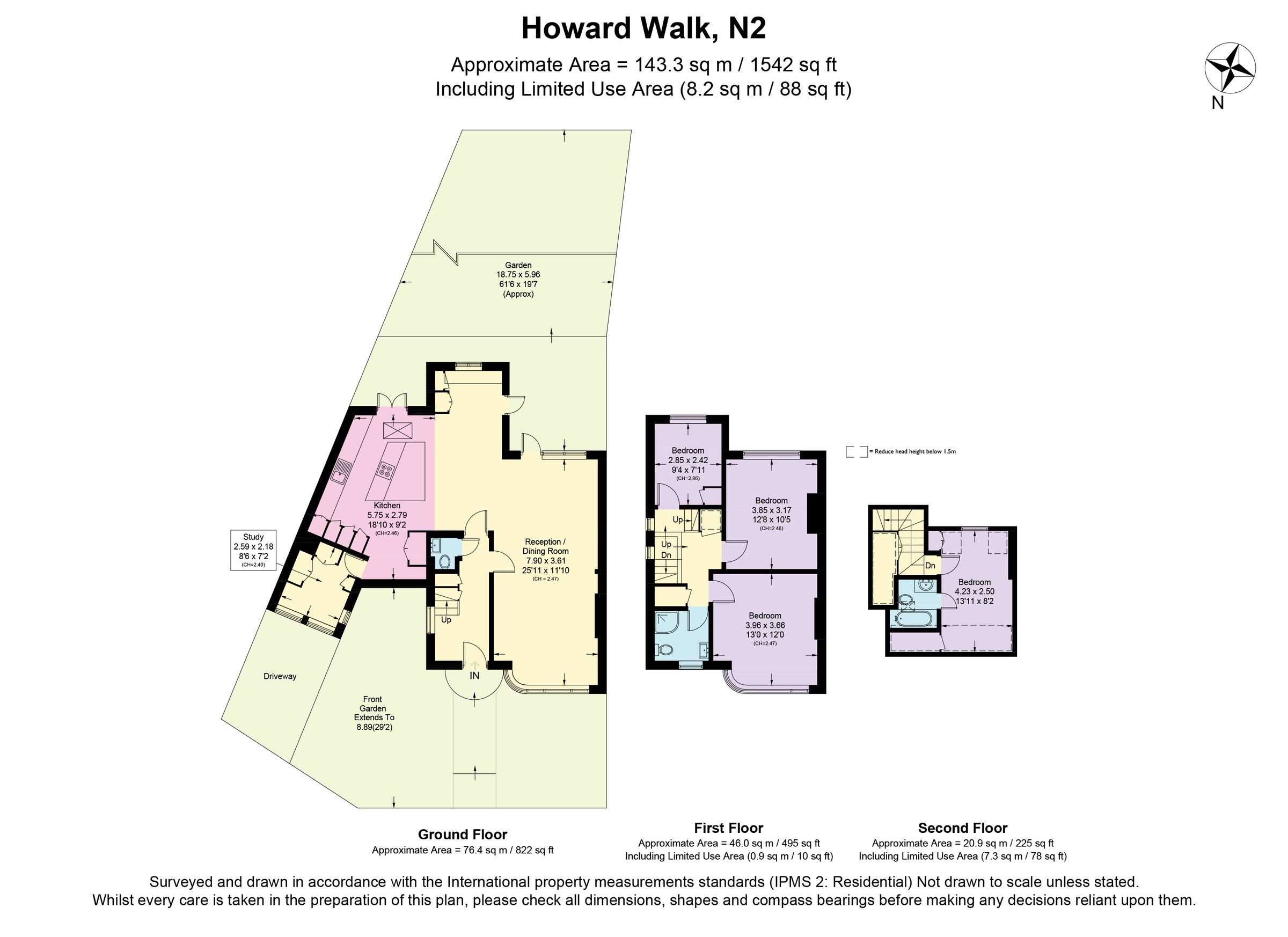 4 bed semidetached house for sale in Howard Walk, London N2. Zoopla