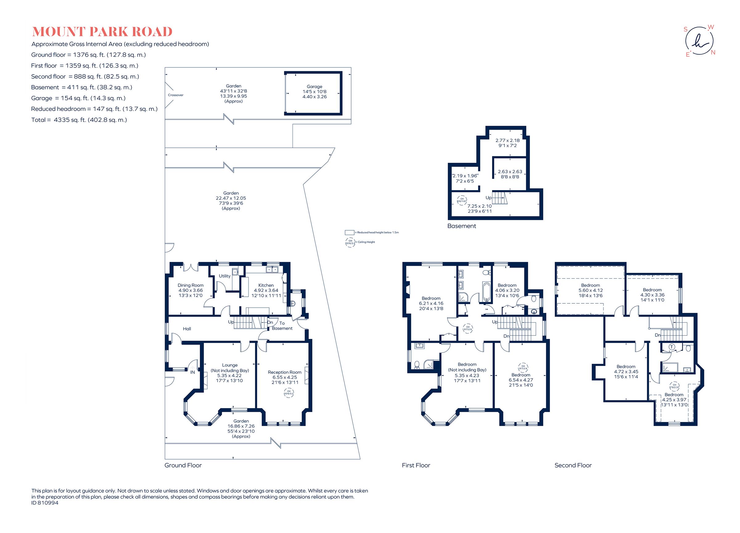 8 bed detached house for sale in Mount Park Road, Ealing W5 Zoopla