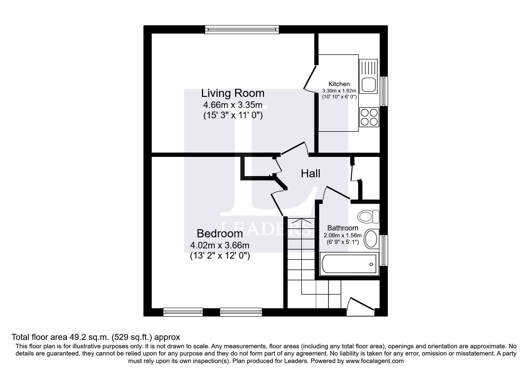 1 bed to rent in Chestnut Close, Haslingfield, Cambridge