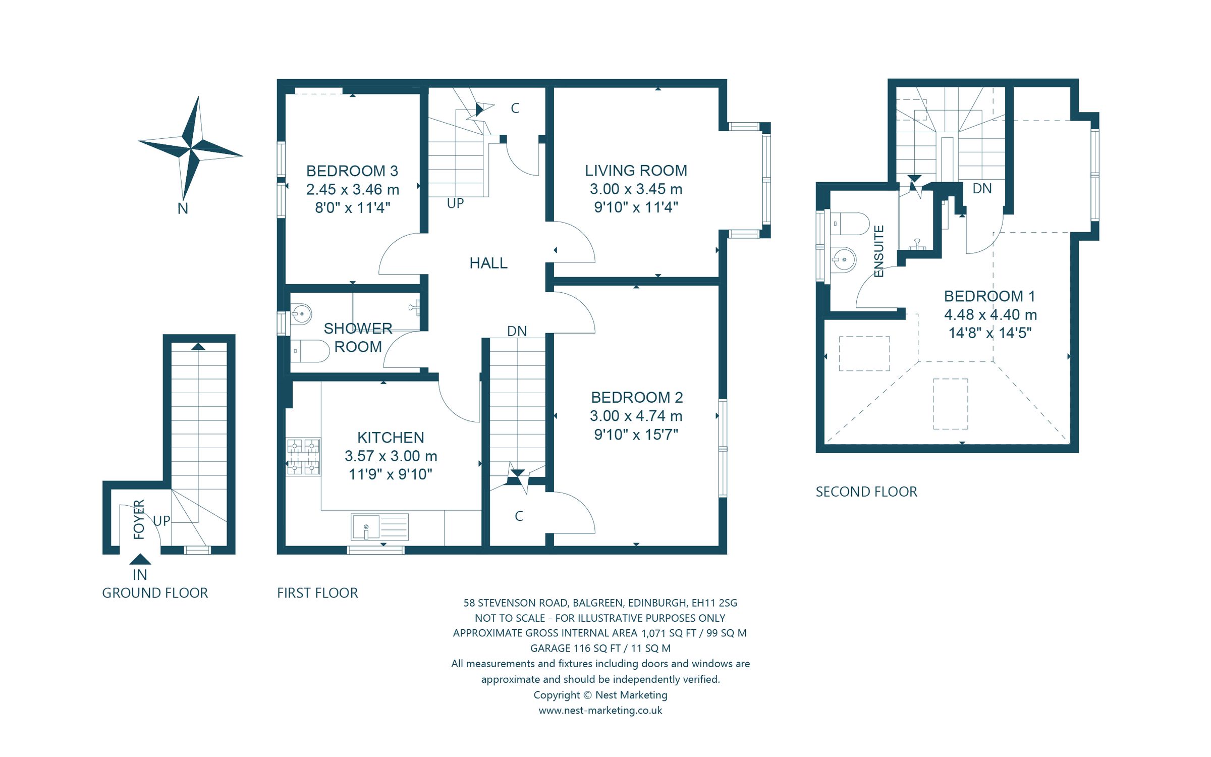 3 bed flat for sale in 58 Stevenson Road, Balgreen, Edinburgh EH11 Zoopla