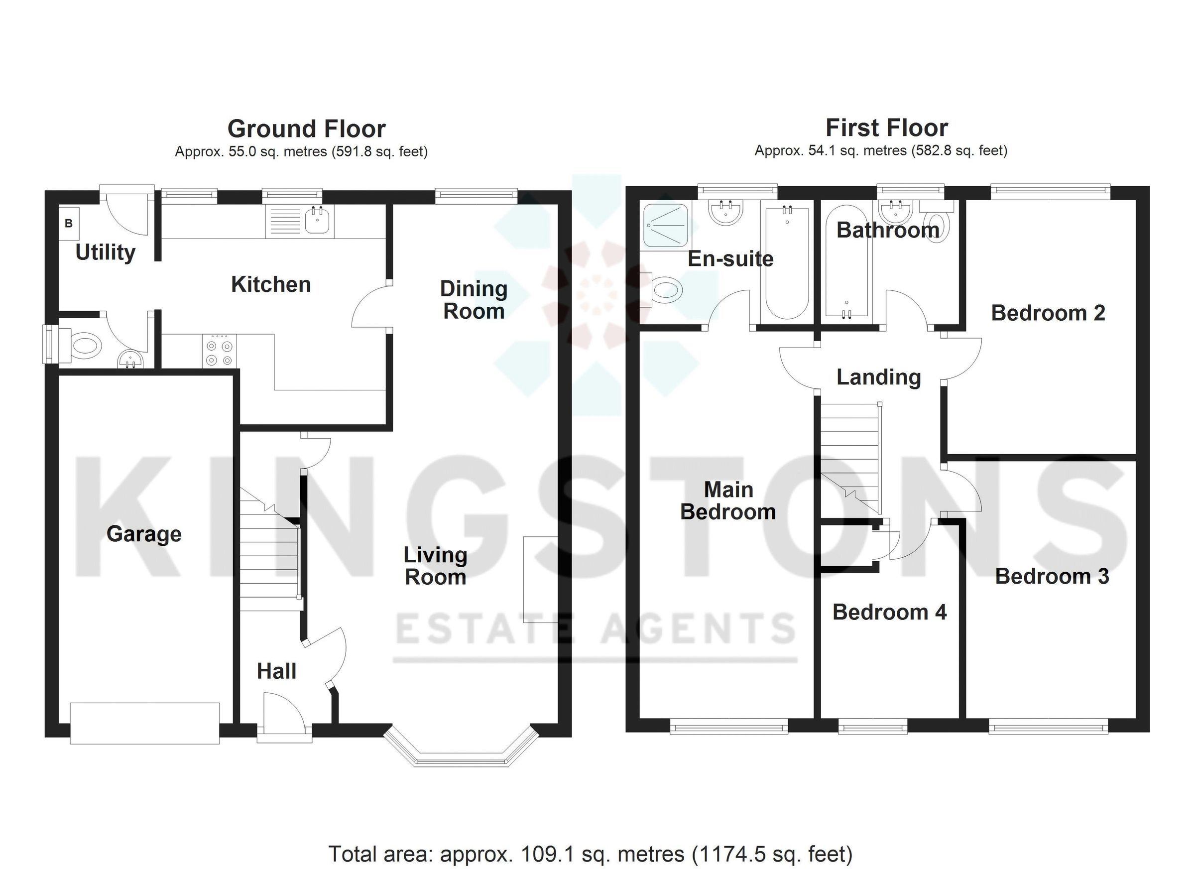 4 bed property for sale in St. Athan Close, Bowerhill, Melksham SN12