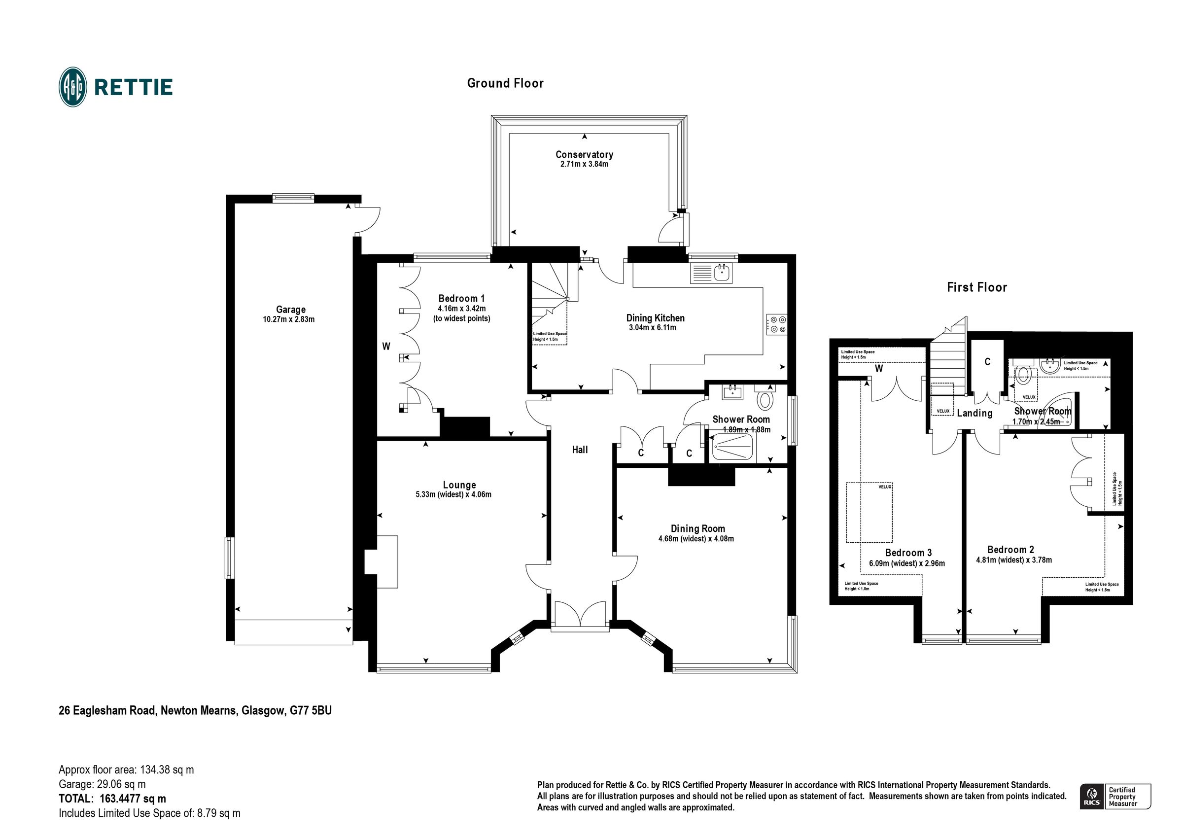 3 bed detached house for sale in Eaglesham Road, Newton Mearns, Glasgow