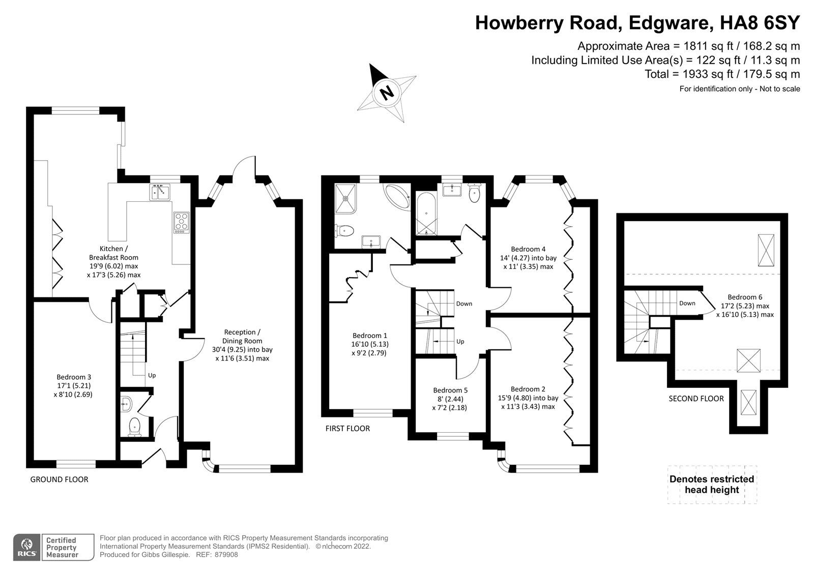 6 bed semidetached house for sale in Howberry Road, Edgware, Middlesex