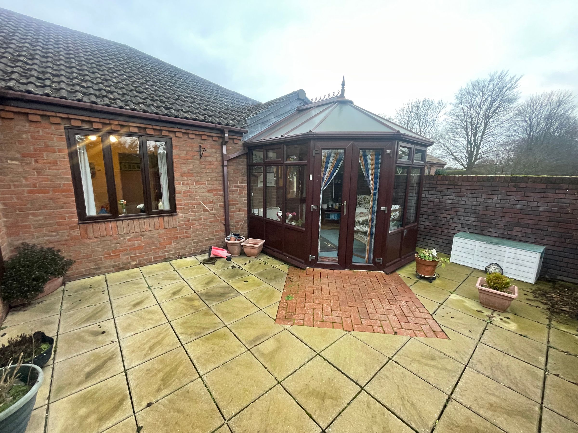2 bed terraced bungalow for sale in Meadowbrook Court, Twmpath Lane