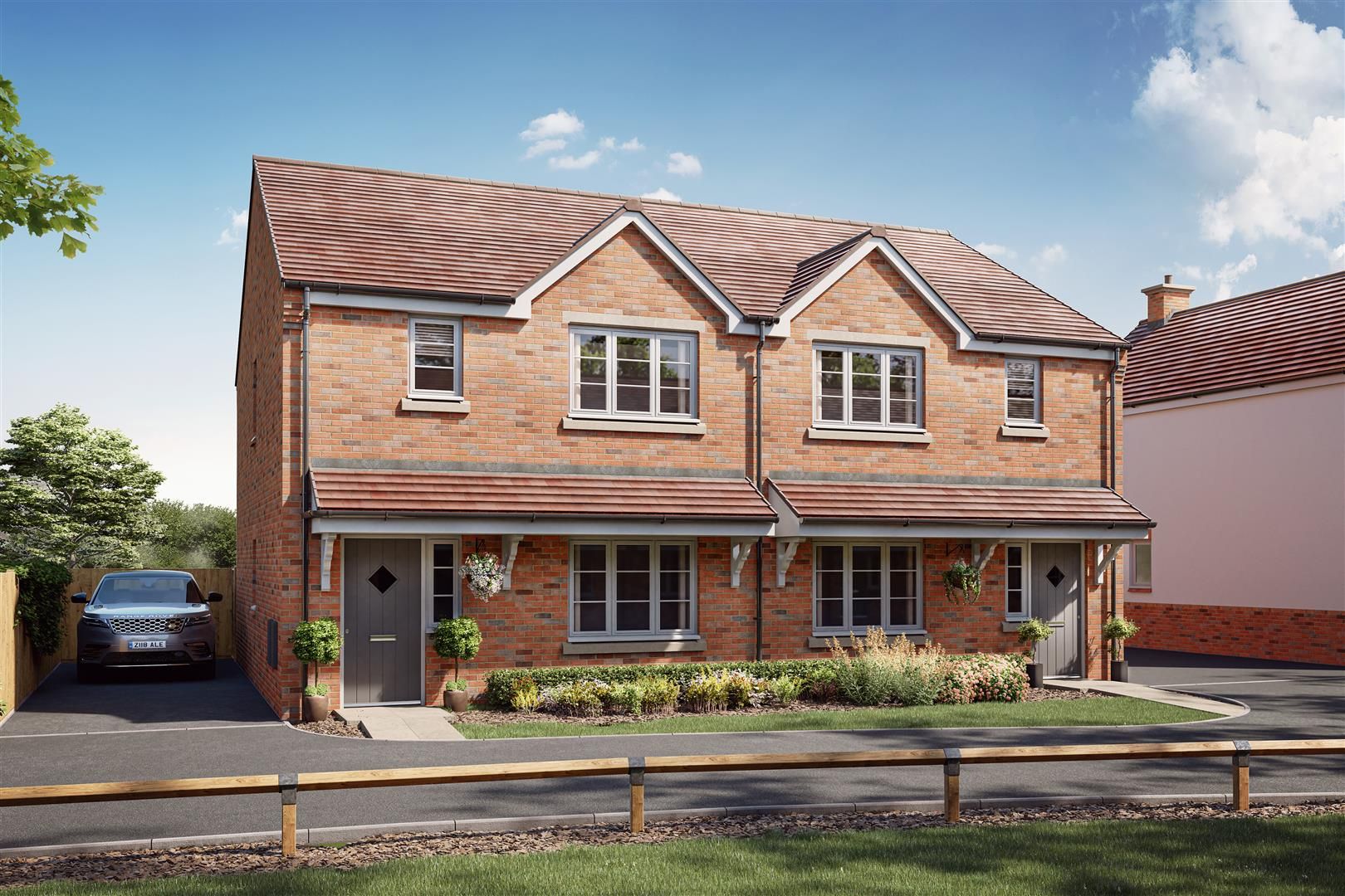 New home, 3 bed semidetached house for sale in Plot 67, Peckleton Lane