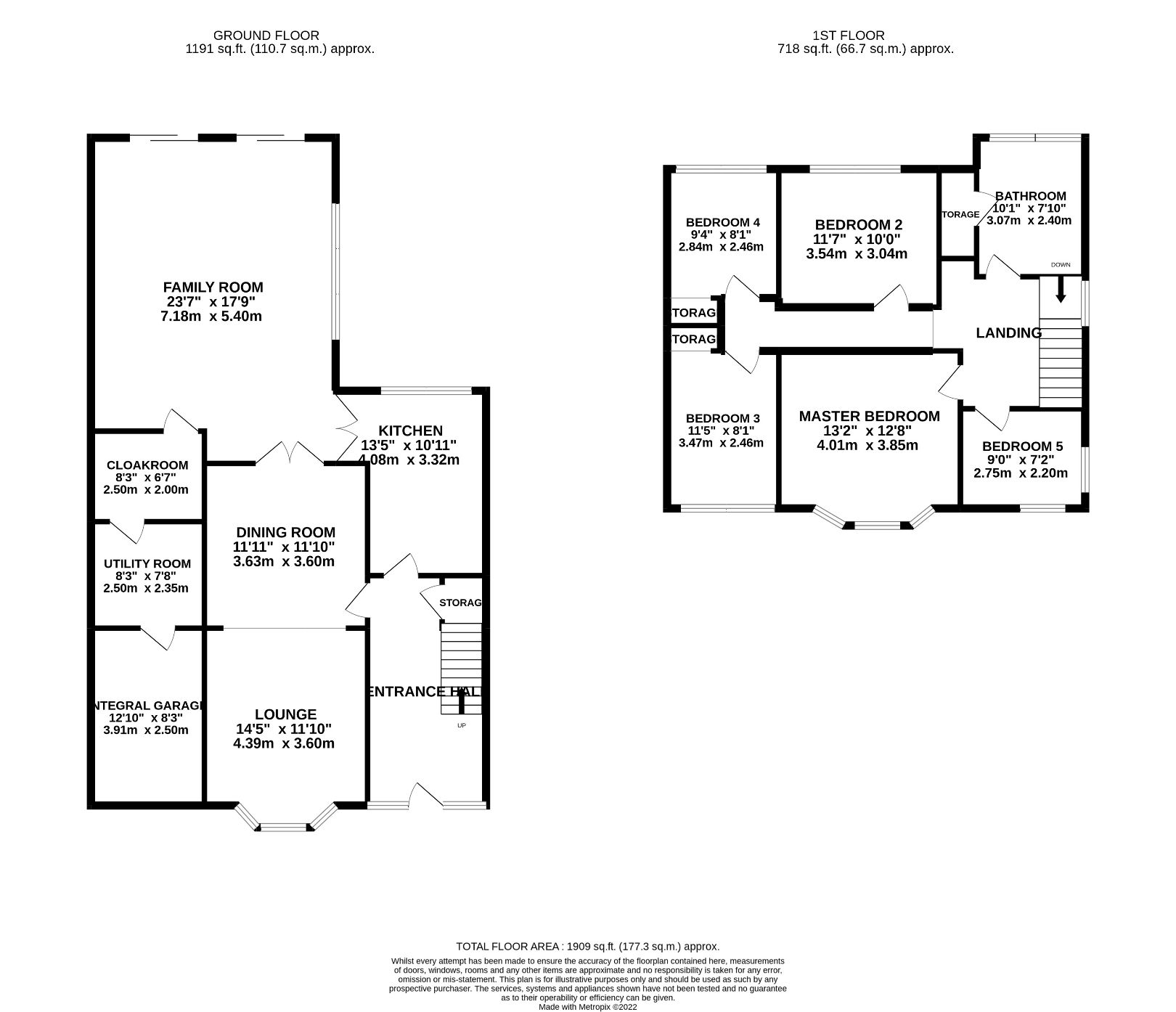 5 bed detached house for sale in Boxley Road, Penenden Heath, Maidstone