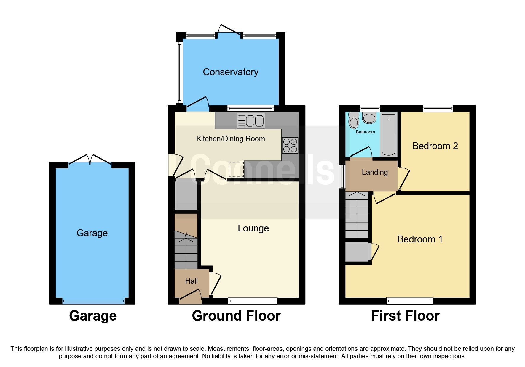 2 bed semidetached house for sale in Manor Park, Norton Fitzwarren