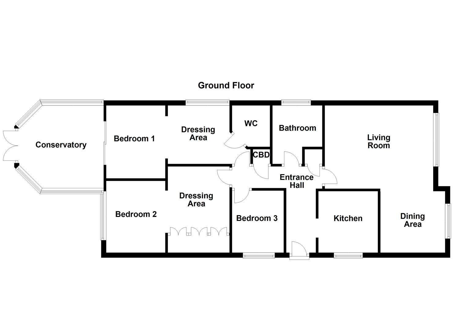 3 bed detached bungalow for sale in Clifton Avenue, Stanley, Wakefield