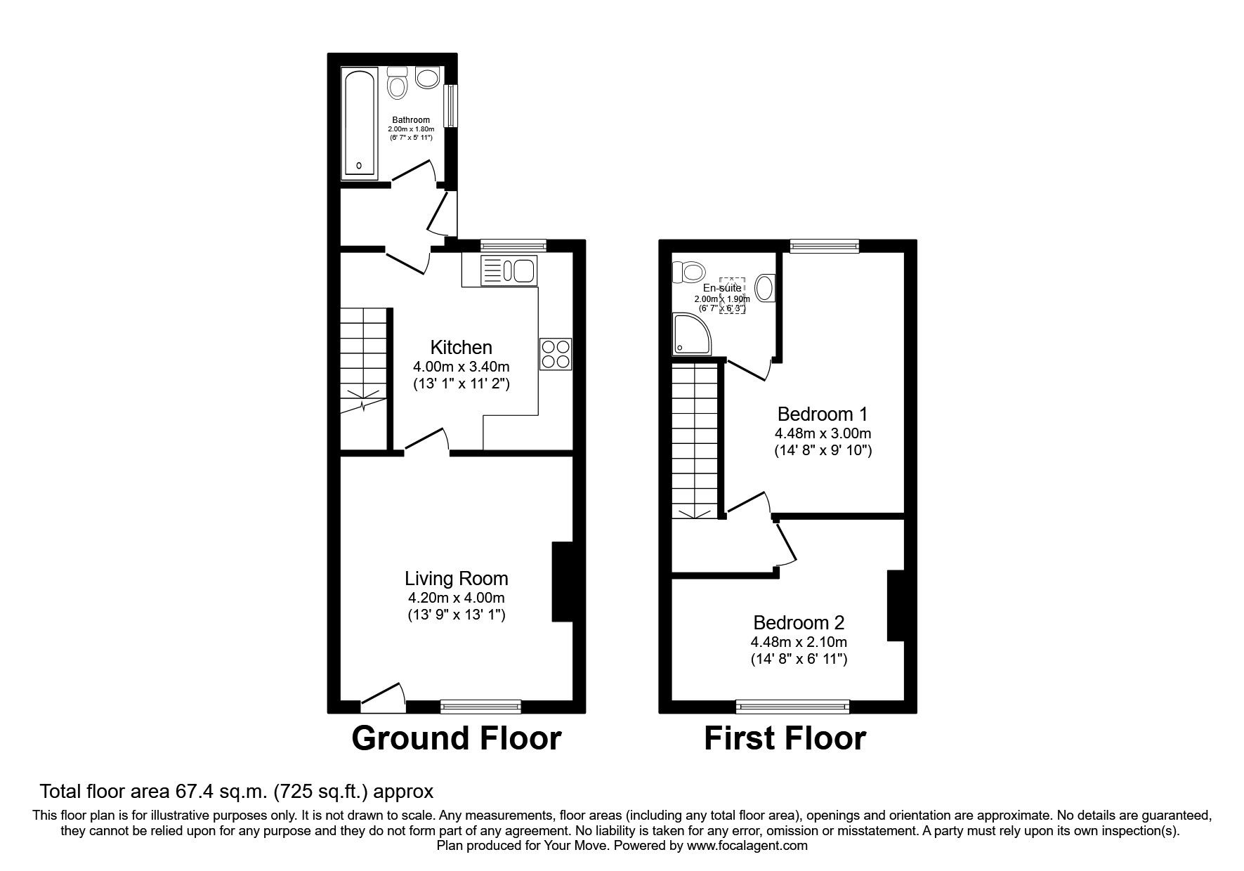 2 bed terraced house for sale in New Street, Silloth, Wigton, Cumbria