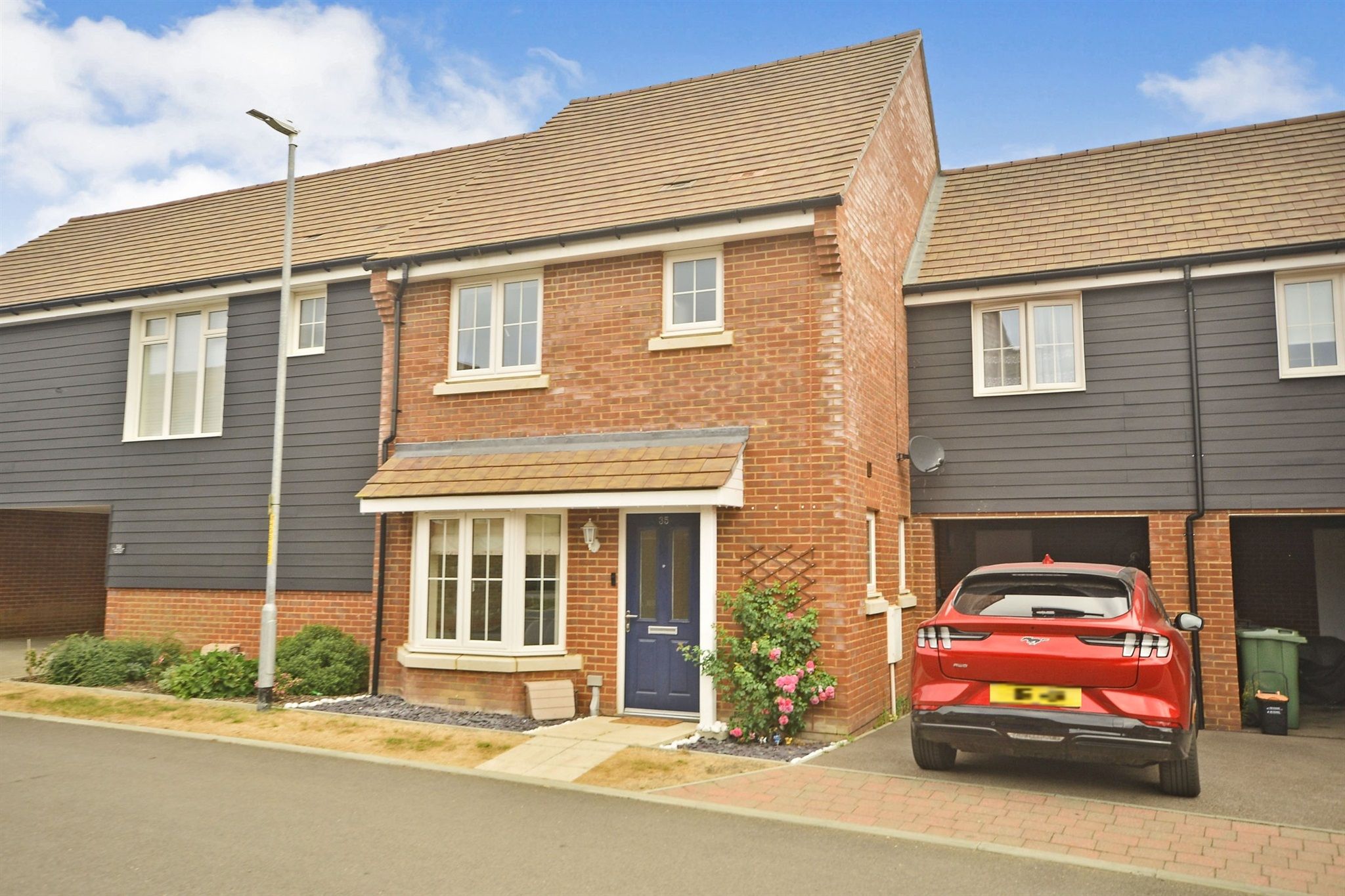 3 bed terraced house for sale in Harrier Drive, Finberry, Ashford TN25