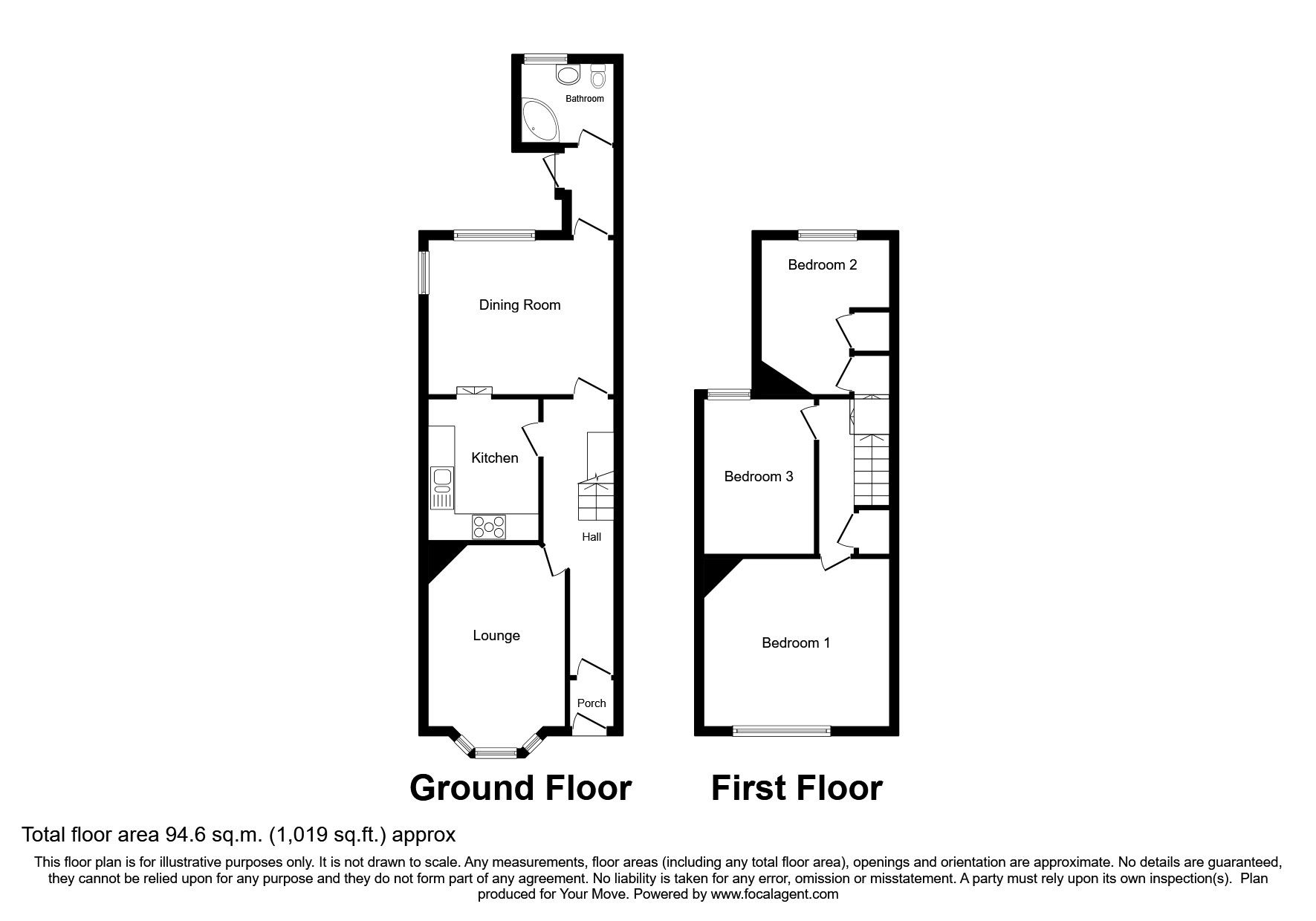 3 bed terraced house for sale in Chatham Hill, Chatham, Kent ME5 Zoopla