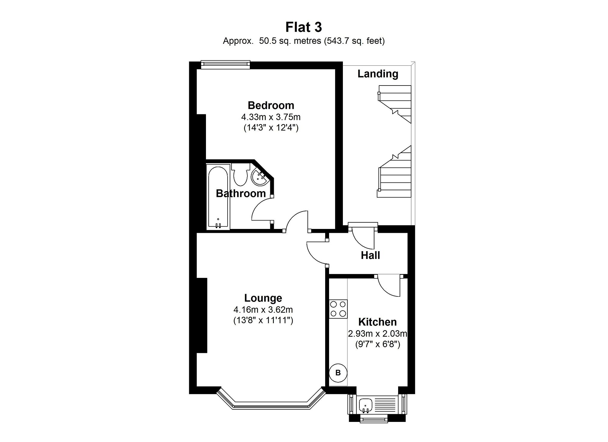 1 bed flat for sale in 69 Upper Church Road, WestonSuperMare, North