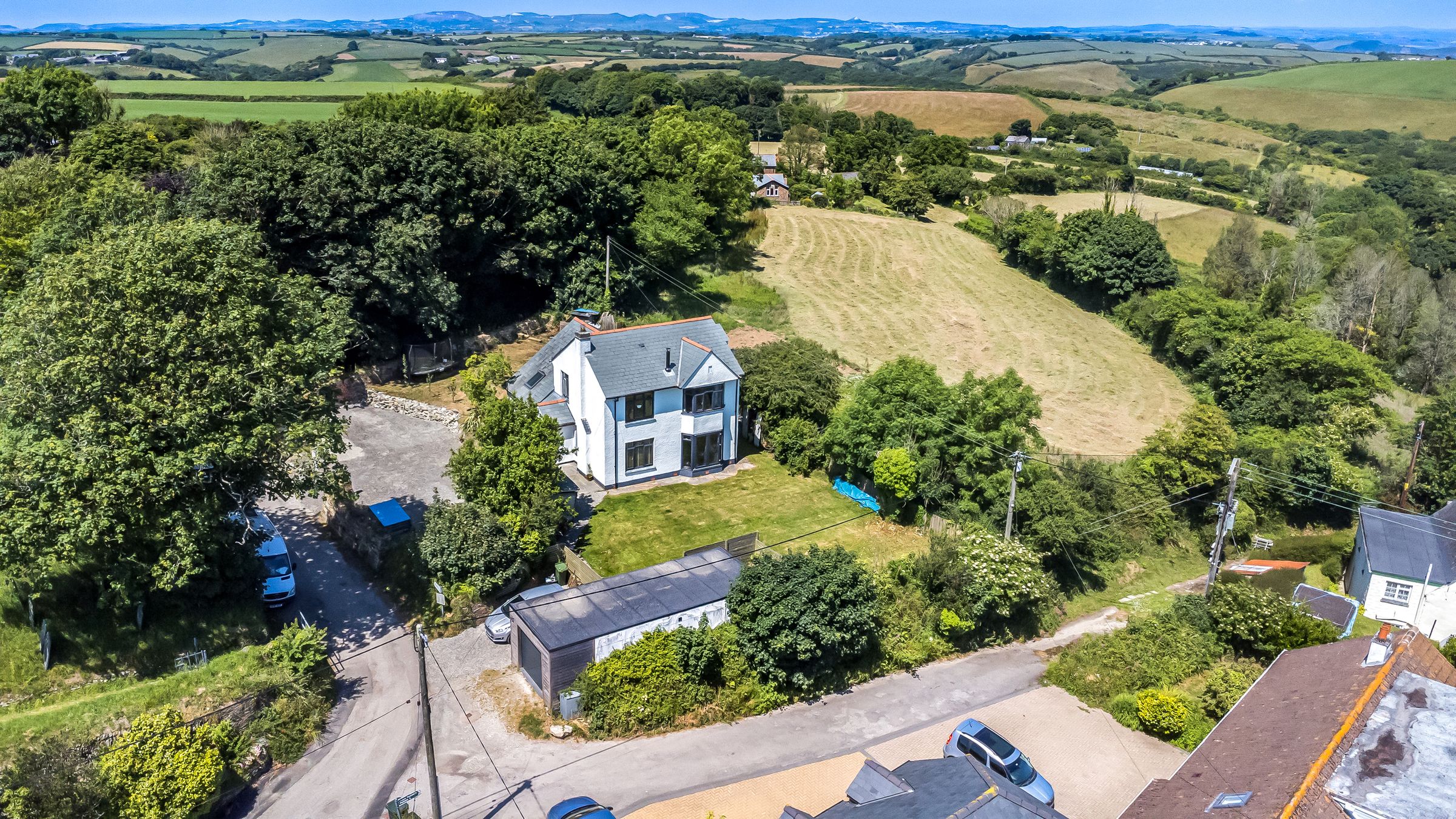 4 bed detached house for sale in Gorran Churchtown, St Austell