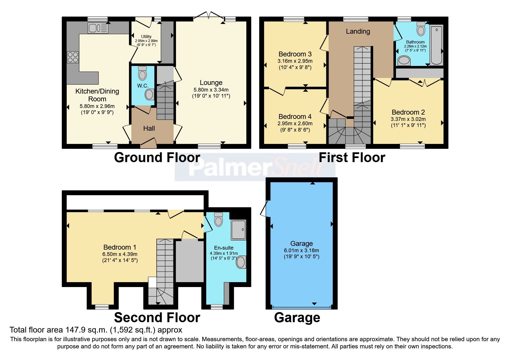 4 bed semidetached house for sale in Long Orchard Way, Martock