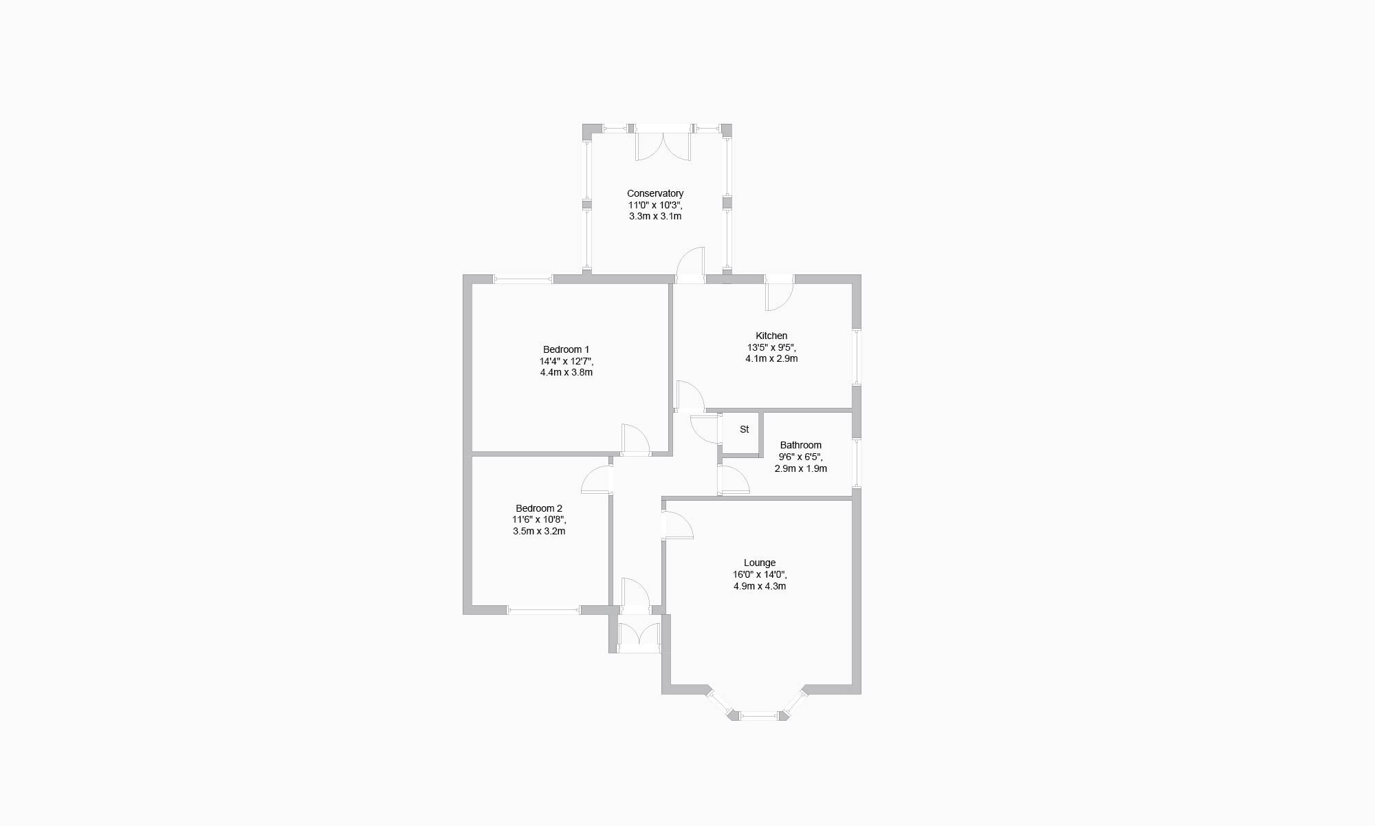 2 bed bungalow to rent in Main Street, Redding, Falkirk FK2 Zoopla