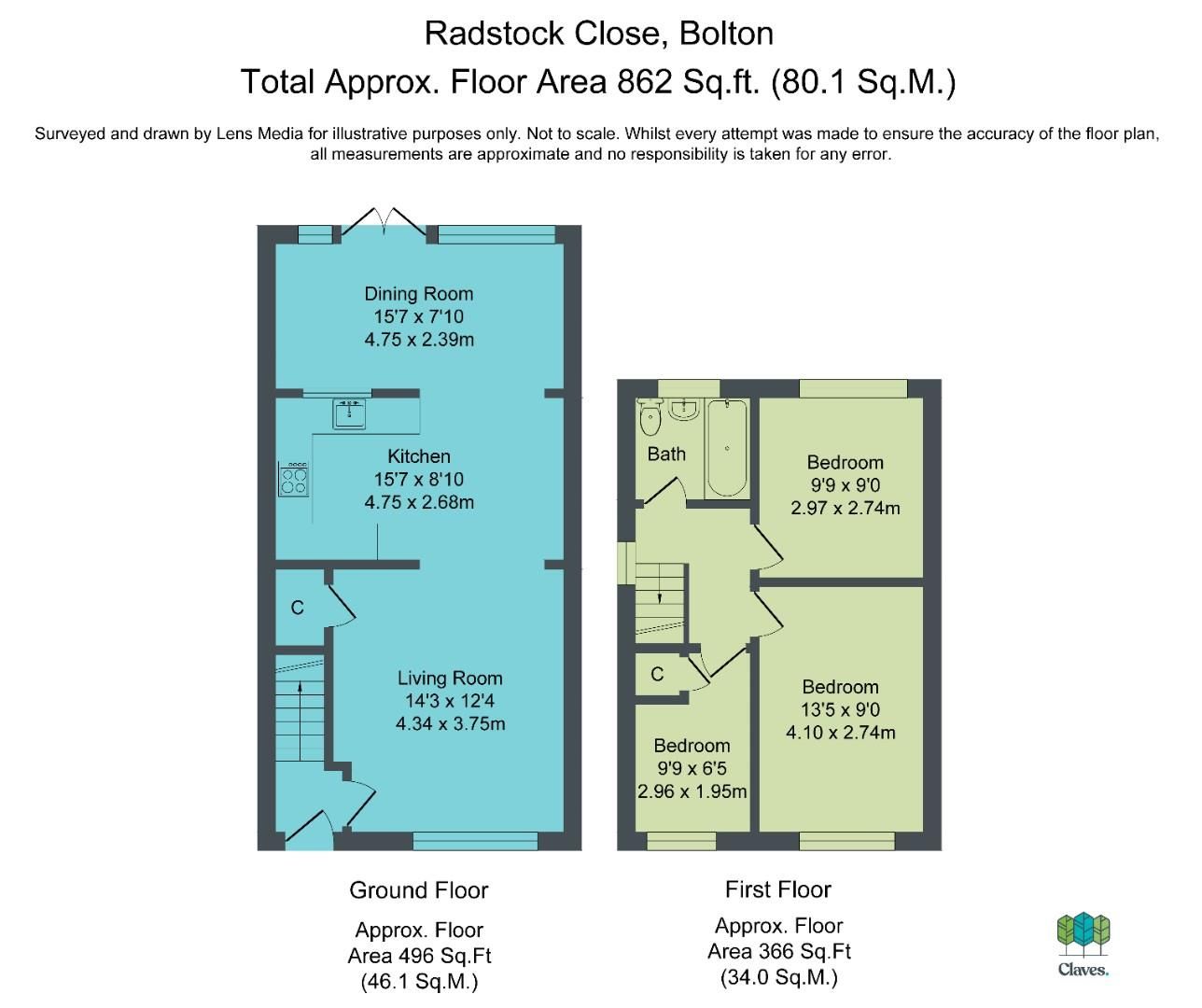 3 bed semidetached house for sale in Radstock Close, Bolton BL1 Zoopla