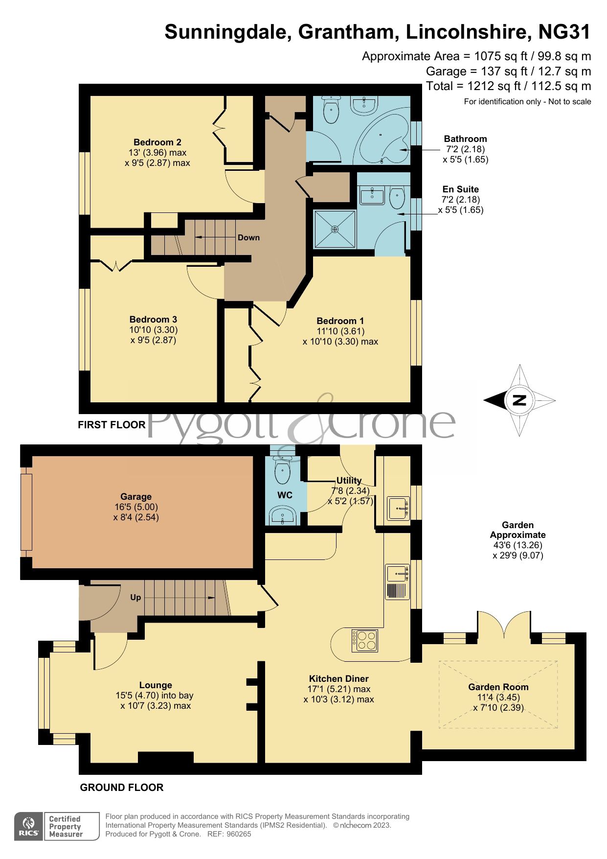 3 bed detached house for sale in Sunningdale, Grantham NG31 Zoopla
