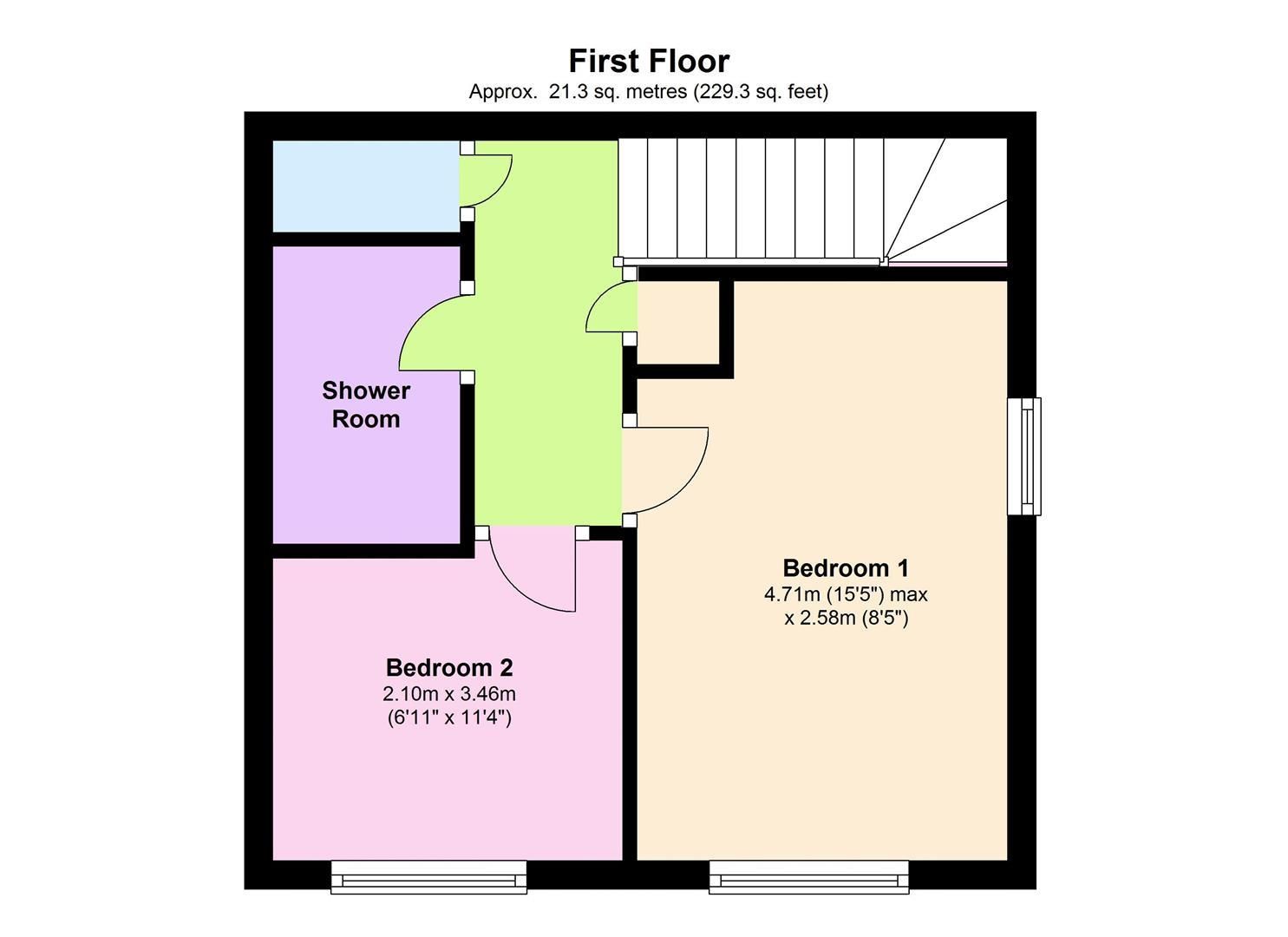2 bed terraced house for sale in Dunnock Road, Oakley Vale, Corby NN18