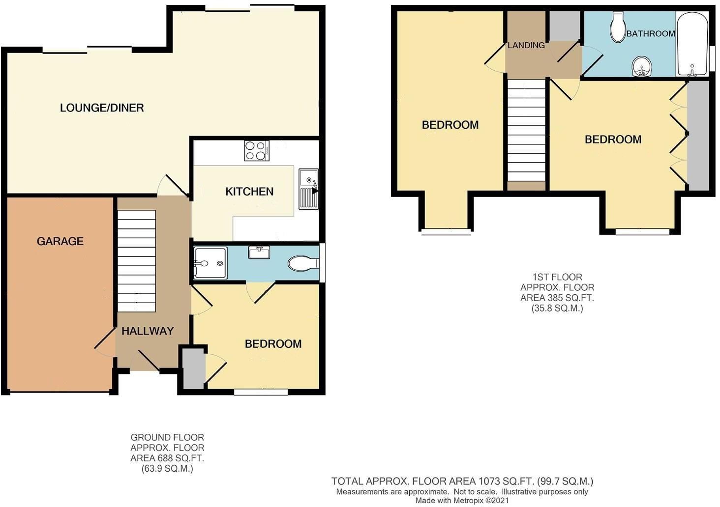 3 bed detached house for sale in St. Marys Grove, Seasalter, Whitstable
