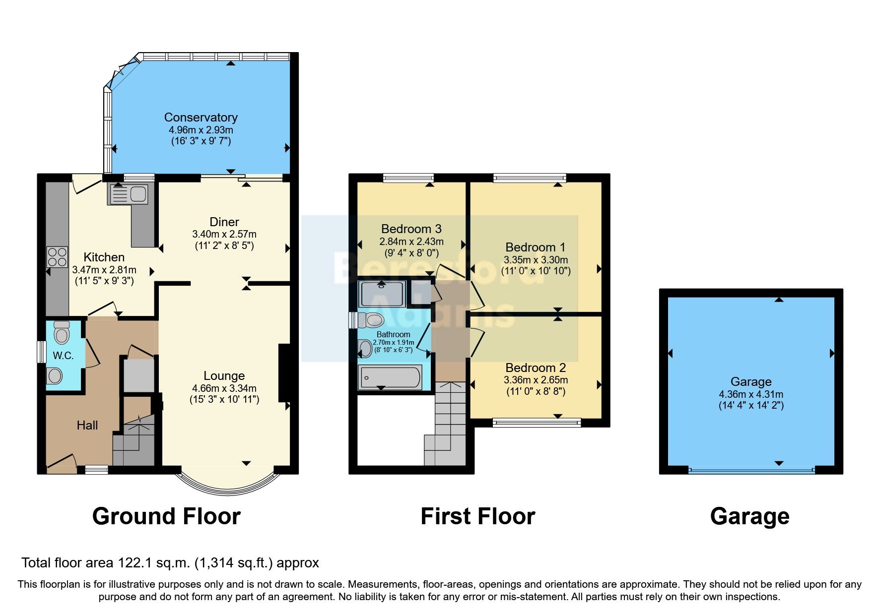 3 bed semidetached house for sale in Troon Way, Colwyn Heights, Colwyn