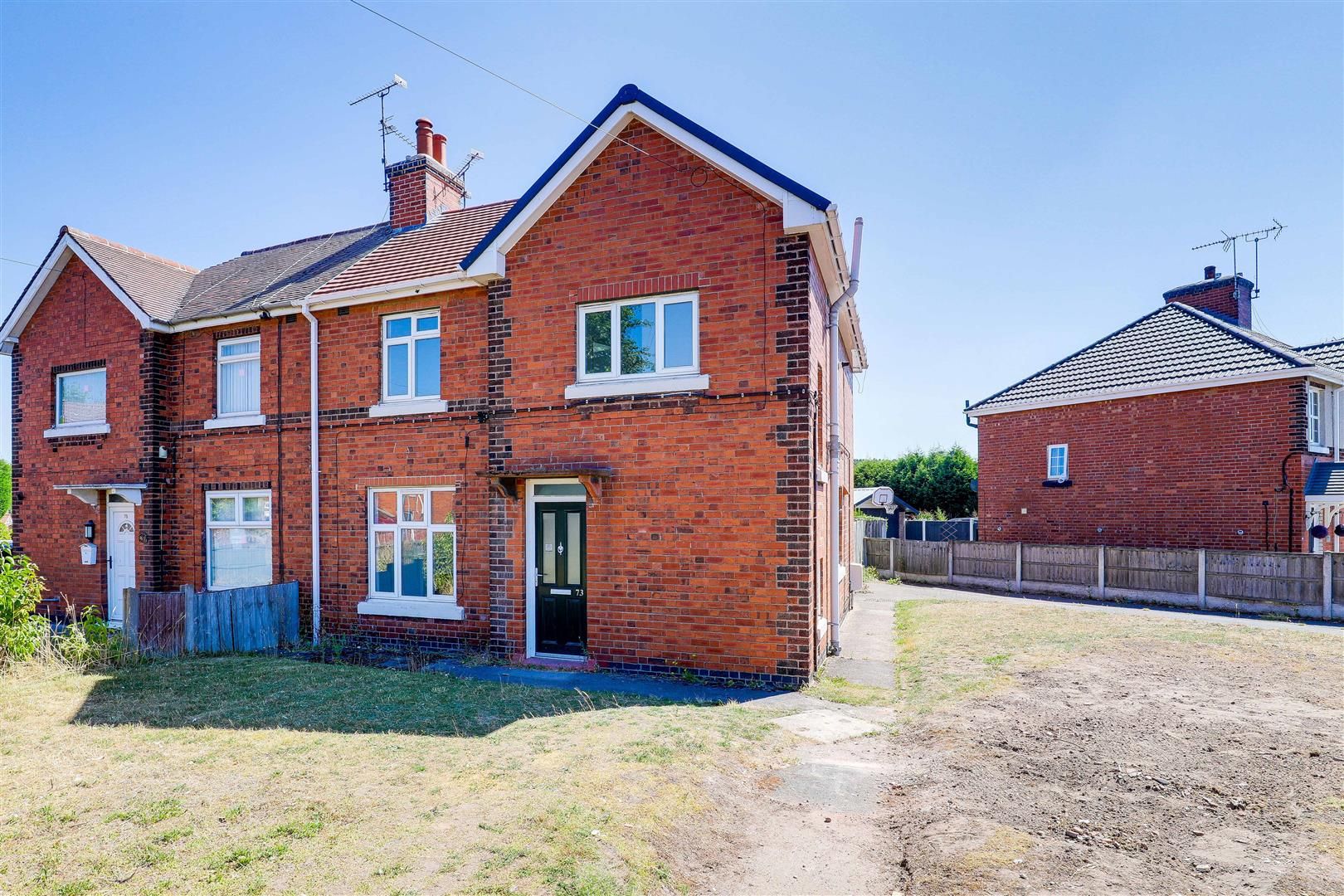 3 bed semidetached house for sale in Whinney Lane, New Ollerton