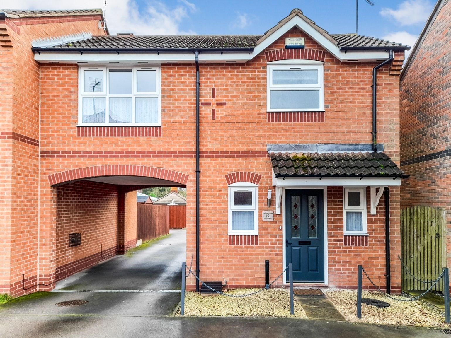 1 bed end terrace house for sale in Juniper Close, Bilsthorpe, Newark