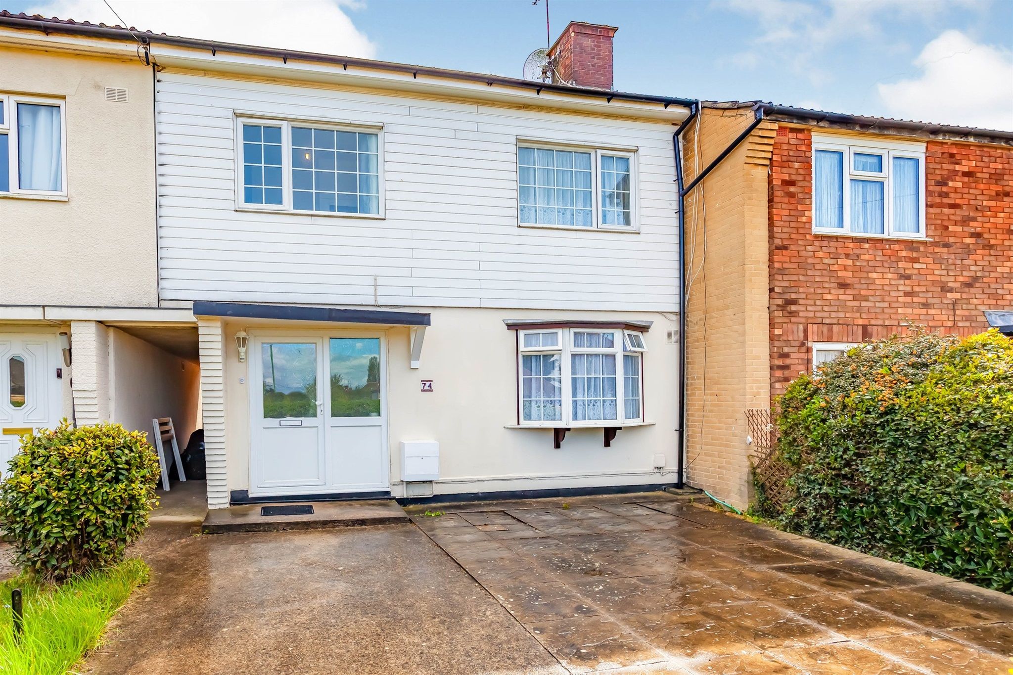 3 bed terraced house for sale in Stevenage Crescent, Borehamwood WD6