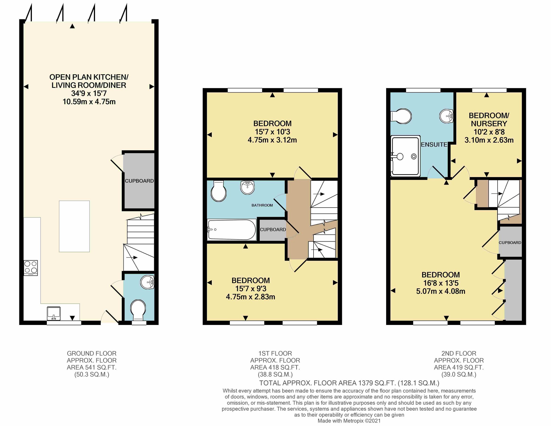 3 bed end terrace house to rent in Thestfield Drive, Staverton, Trowbridge BA14 Zoopla