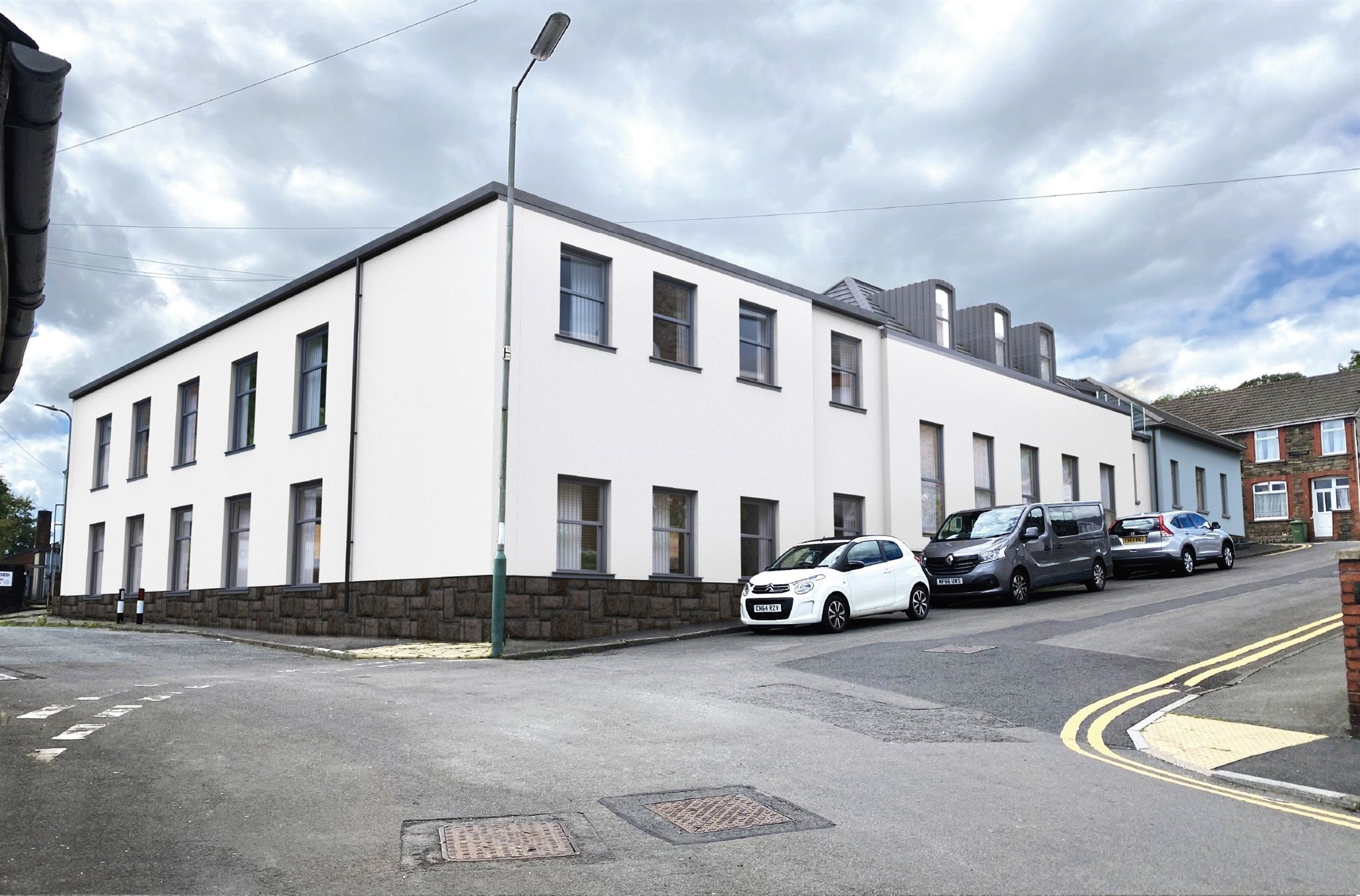 New home, 2 bed flat for sale in William Street, Gilfach, Bargoed CF81
