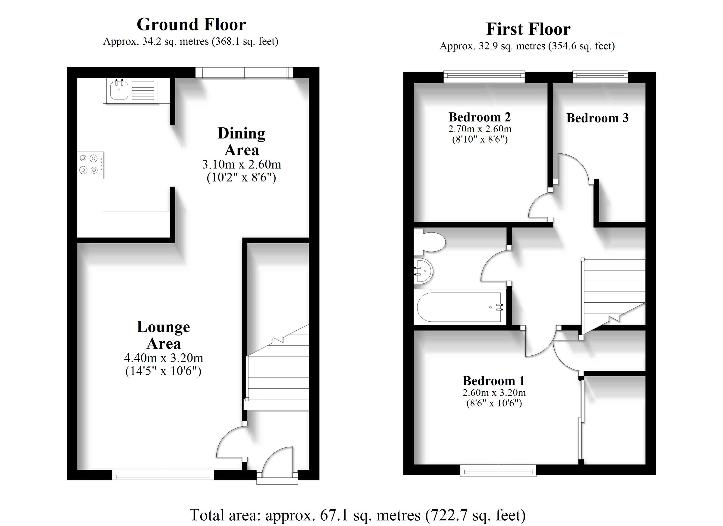 3 bed semidetached house to rent in Waterside Drive, Chichester PO19 Zoopla