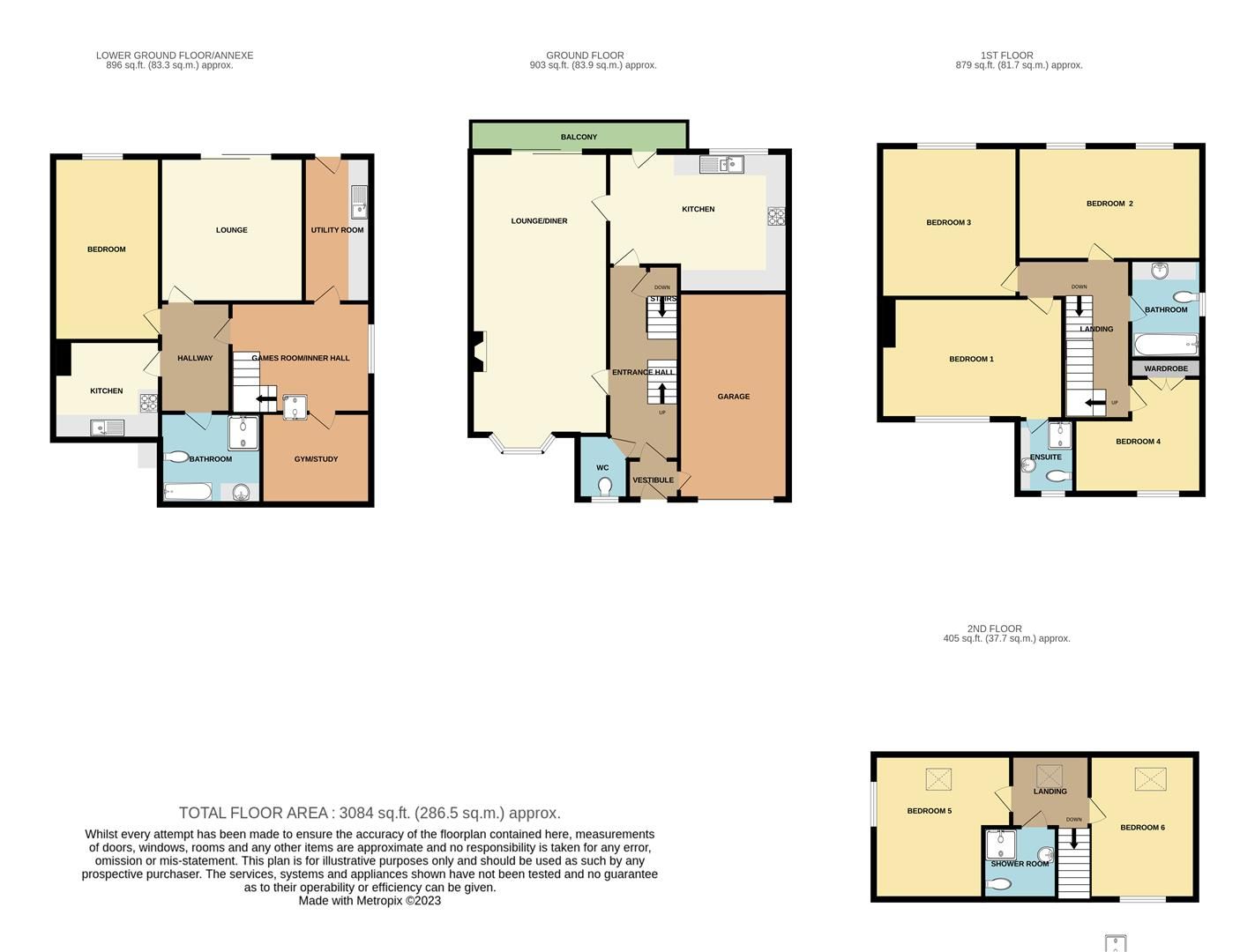 6 bed detached house for sale in Sandybed Crescent, Scarborough YO12