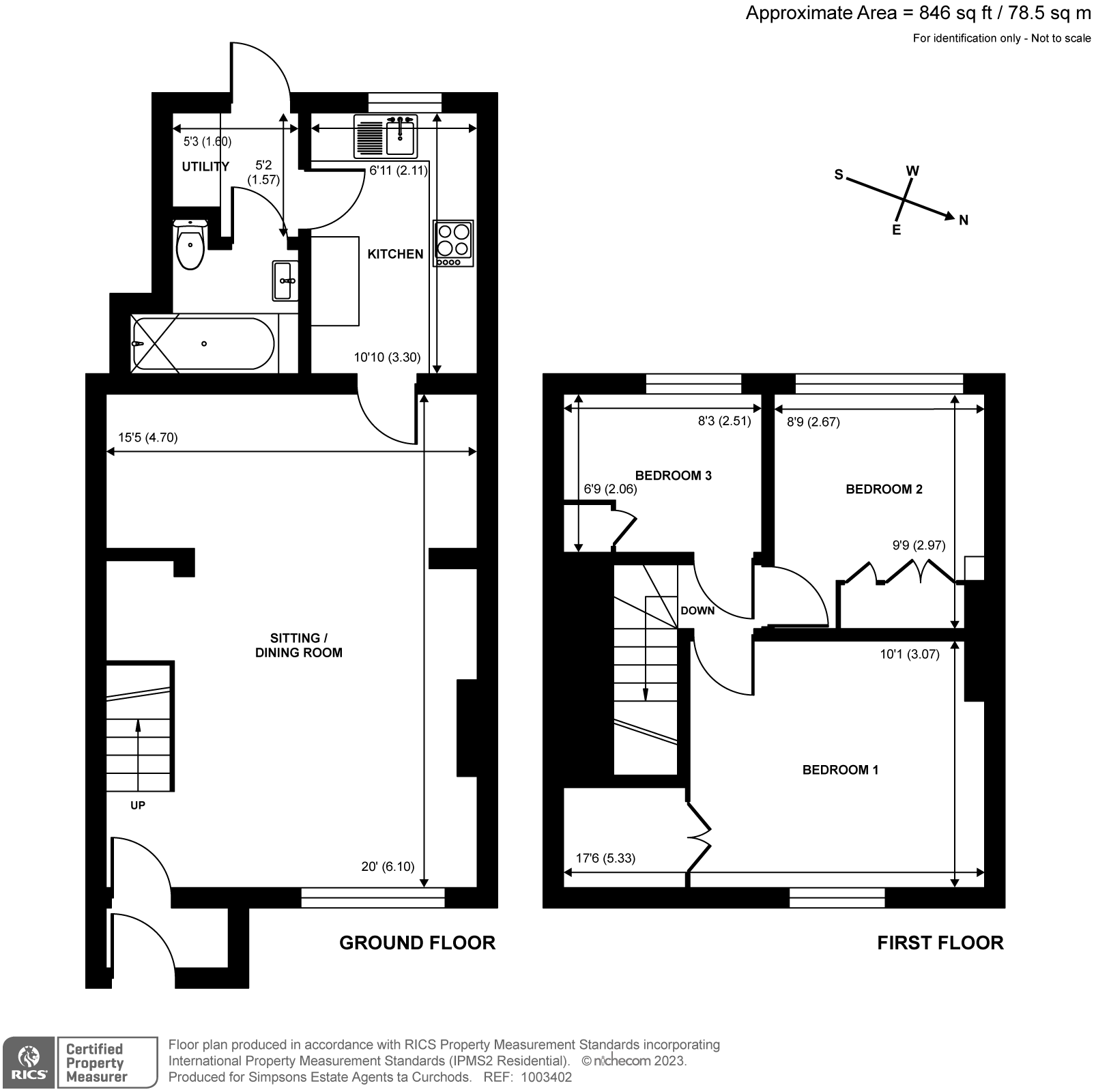 3 bed terraced house for sale in Farm Road, Esher KT10 Zoopla