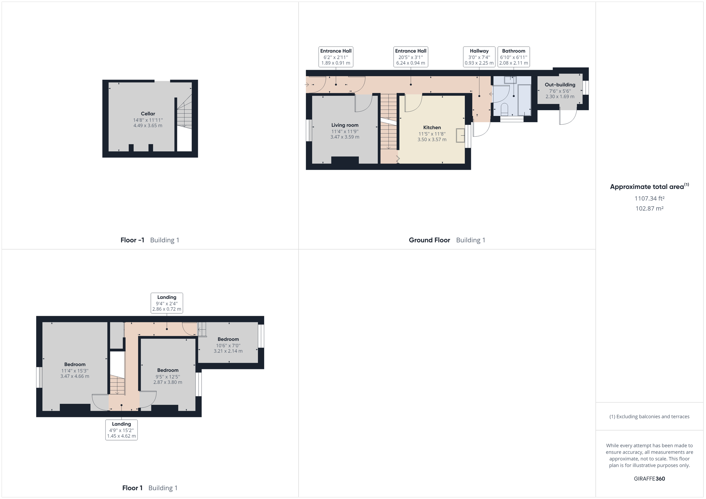 3 bed terraced house for sale in Northfield Street, Worcester