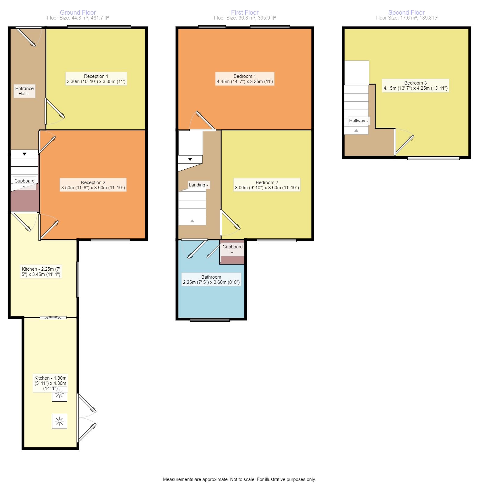 3 bed terraced house for sale in Ash Road, Denton, Manchester, Greater