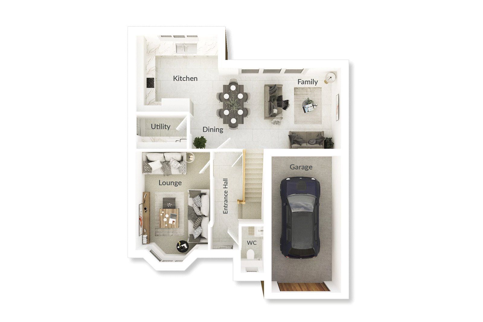 New home, 4 bed detached house for sale in The Hawthorns, Rochdale Rd