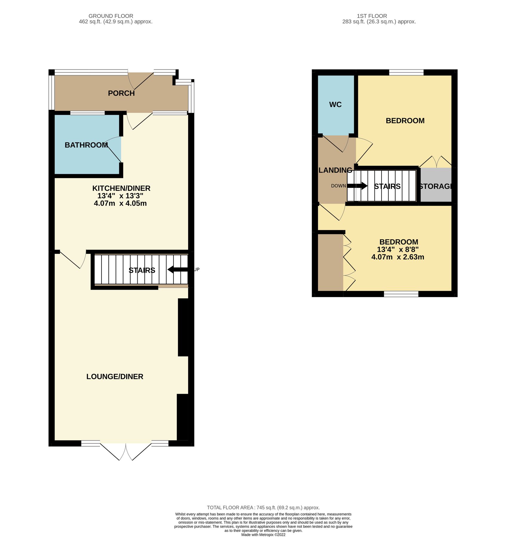 2 bed terraced house for sale in Barnsley Road, Thorpe Hesley