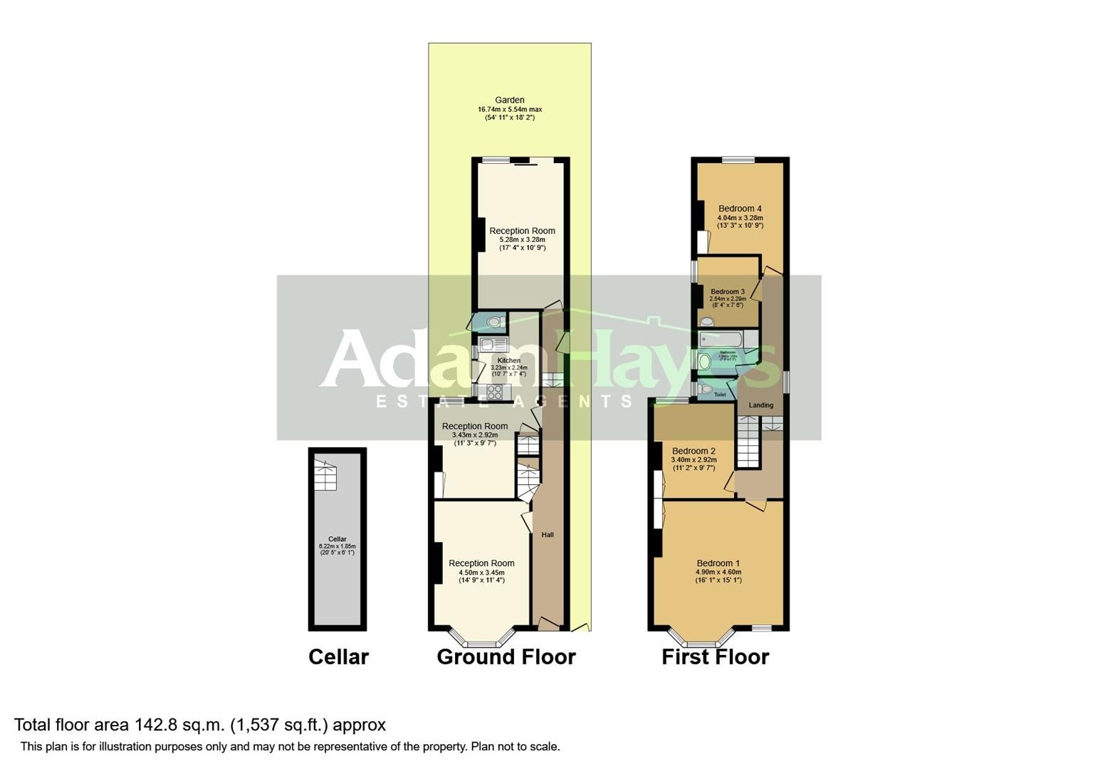 4 bed end terrace house for sale in Bedford Road, East Finchley, London