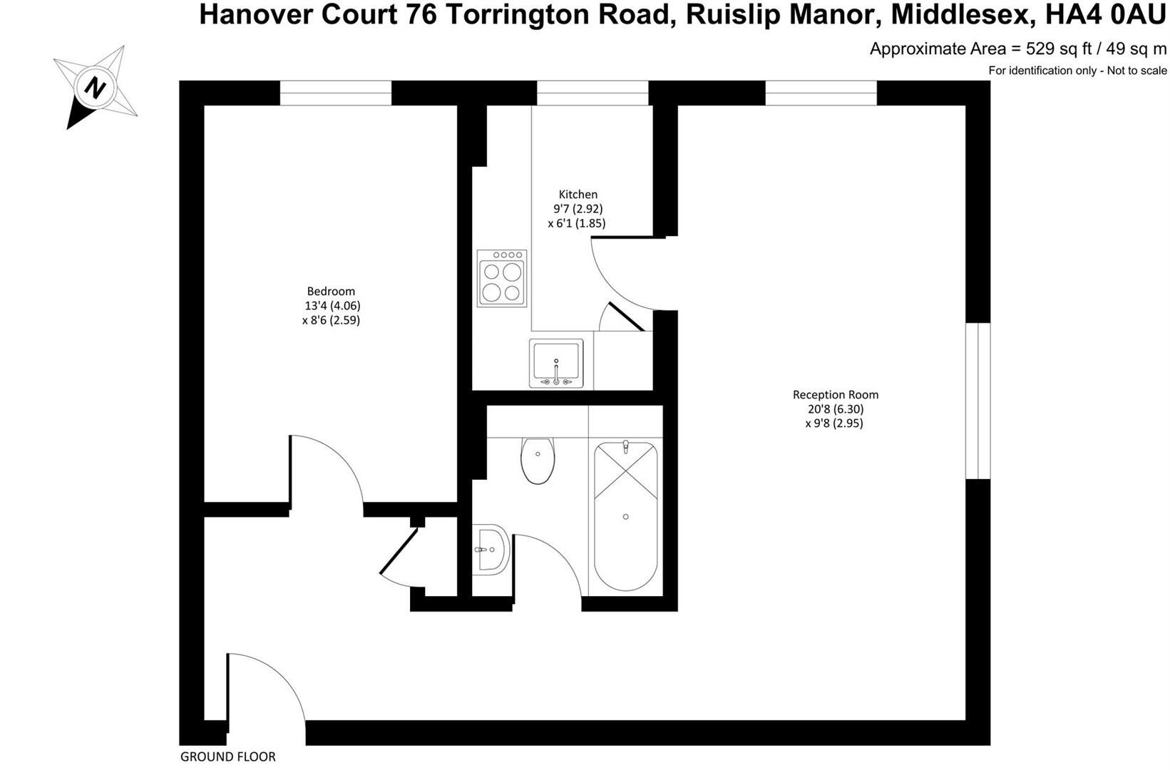 1 bed flat to rent in Torrington Road, Ruislip Manor, Ruislip HA4 Zoopla