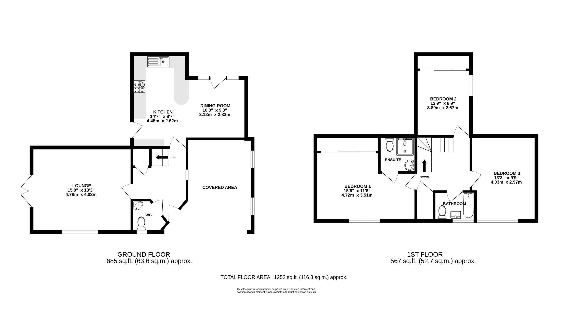 3 bed detached house for sale in Bury Lane, Codicote, Hitchin