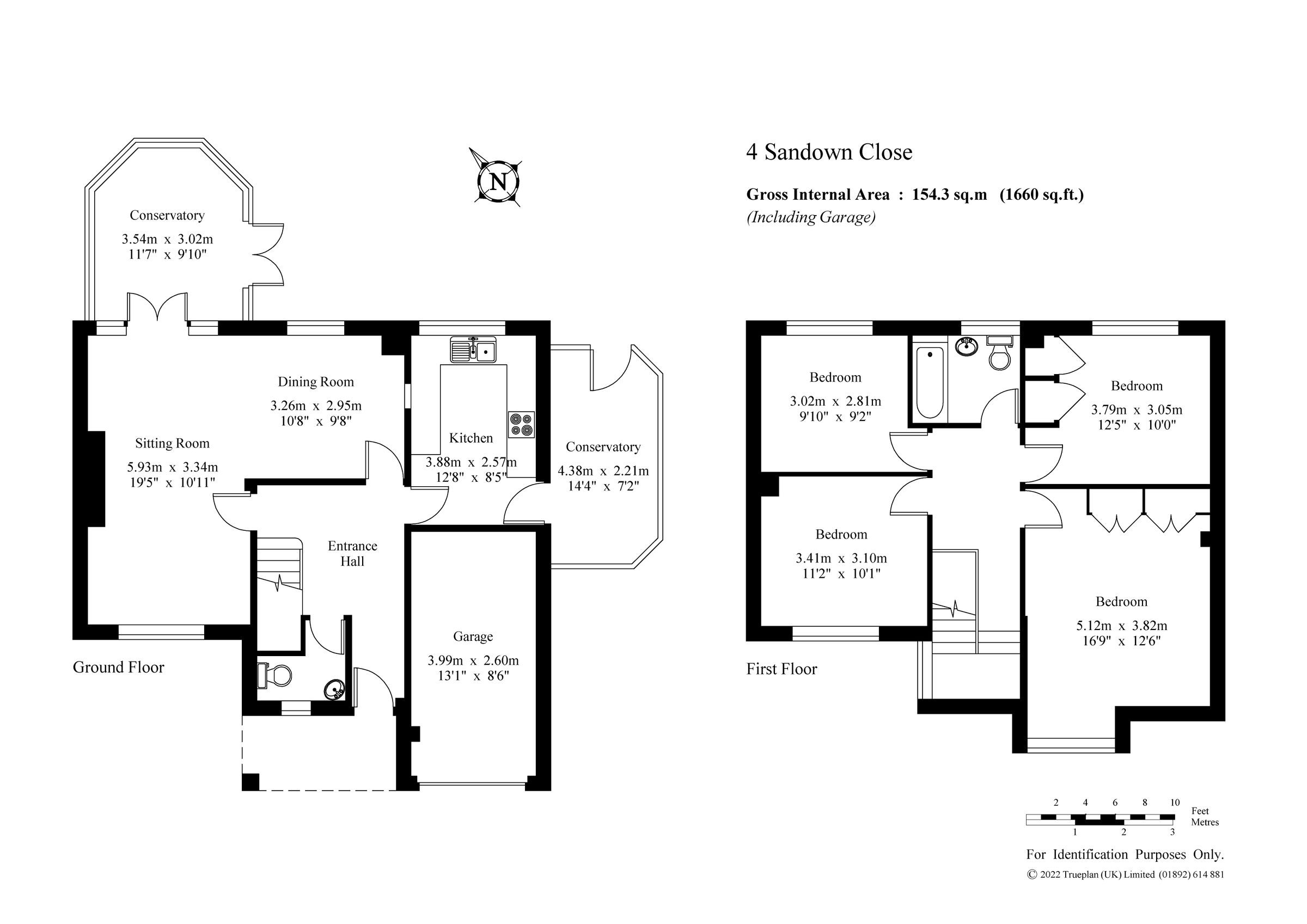 4 bed detached house for sale in Sandown Close, Tunbridge Wells, Kent